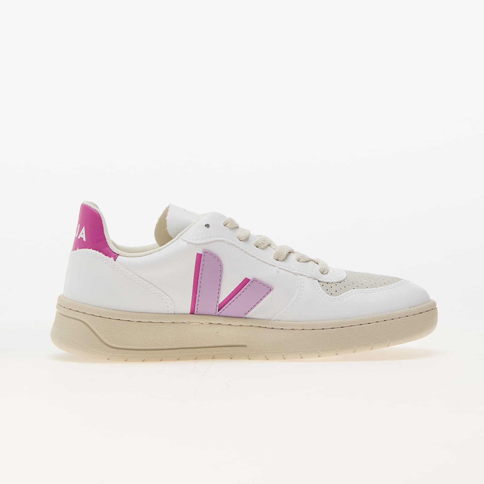 Women's sneakers and shoes Veja W V-10 W II White_Orchid_Ultraviolet