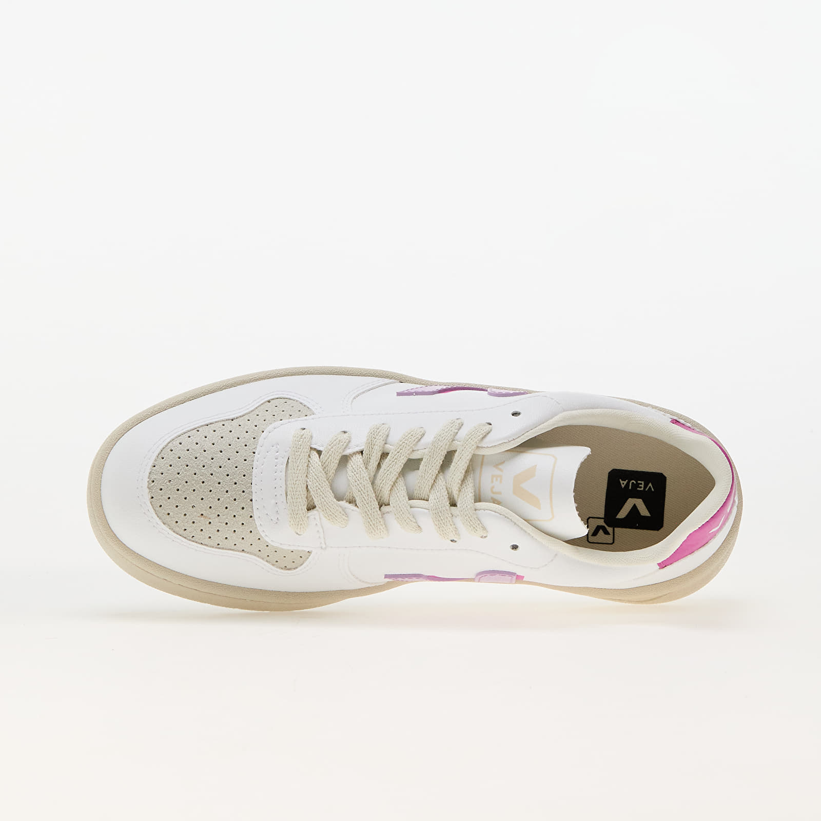 Women's sneakers and shoes Veja W V-10 W II White_Orchid_Ultraviolet
