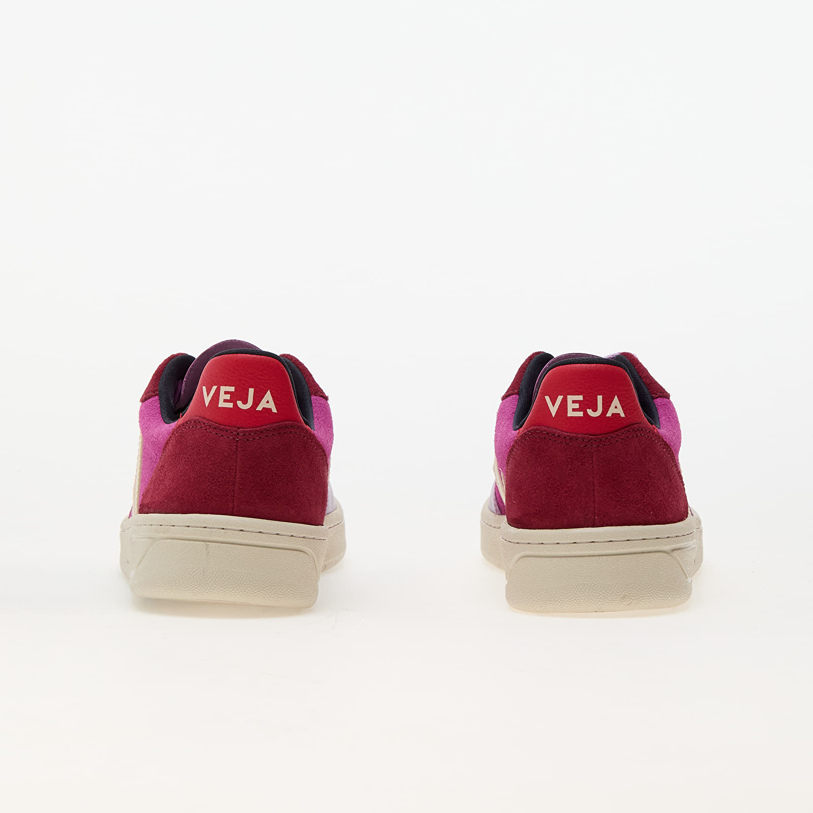 Sneakers og sko til kvinder Veja W V-10 Multico-Ultraviolet_Calcaire