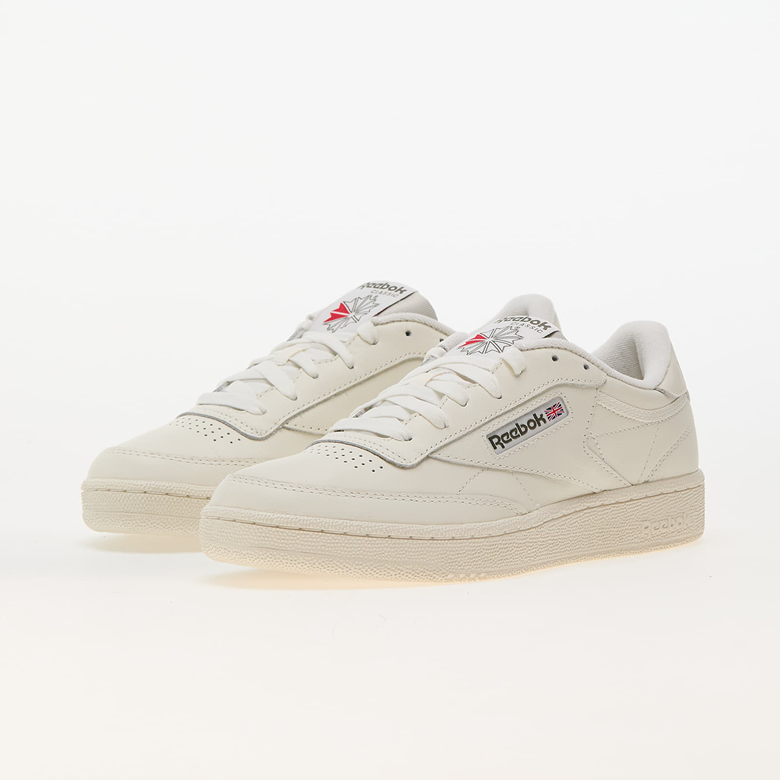 Pánské tenisky a boty Reebok Club C 85 Chalk/ Chalk/ Hunter Green