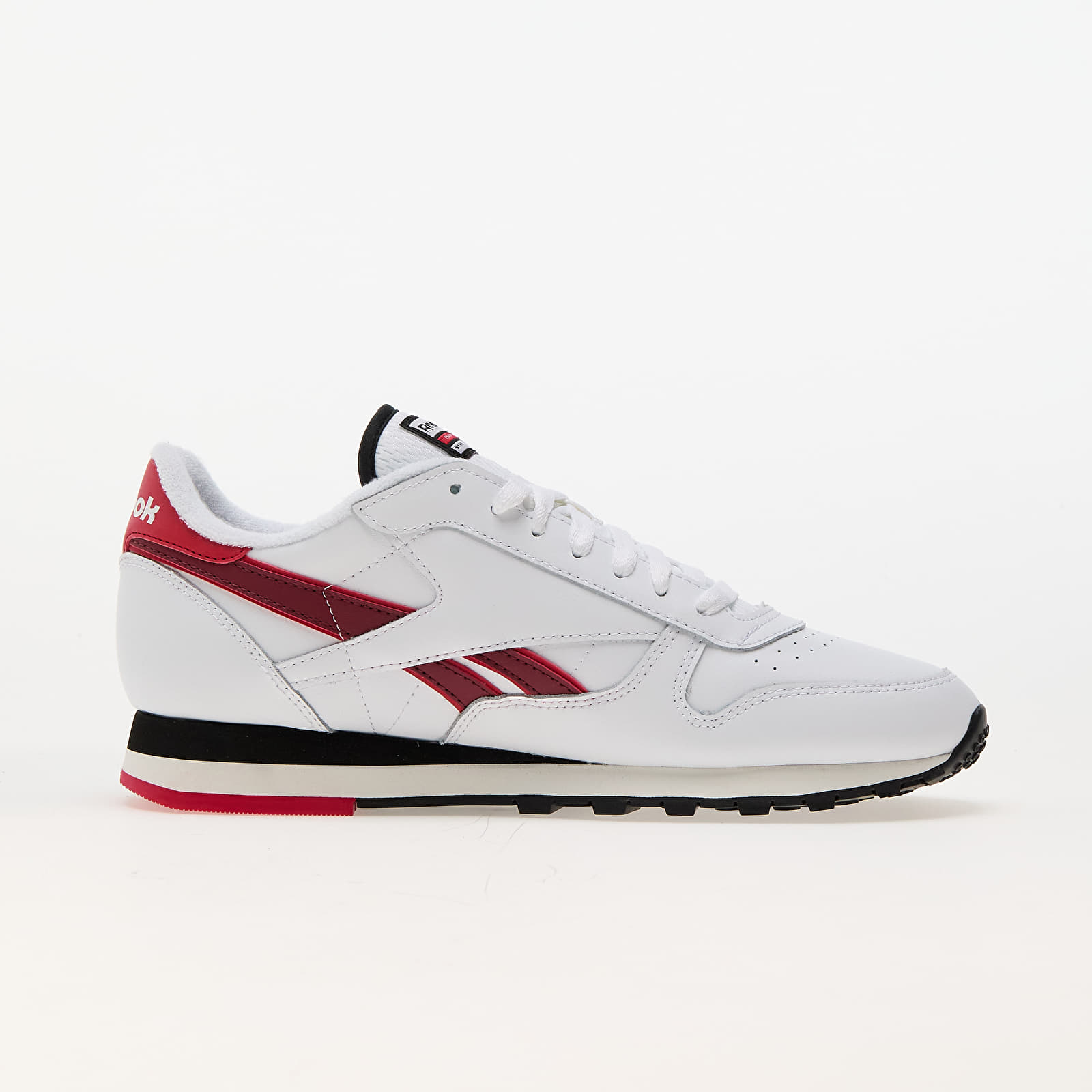 Turnschuhe und Schuhe für Männer Reebok Classic Leather White/ Vector Red/ Black