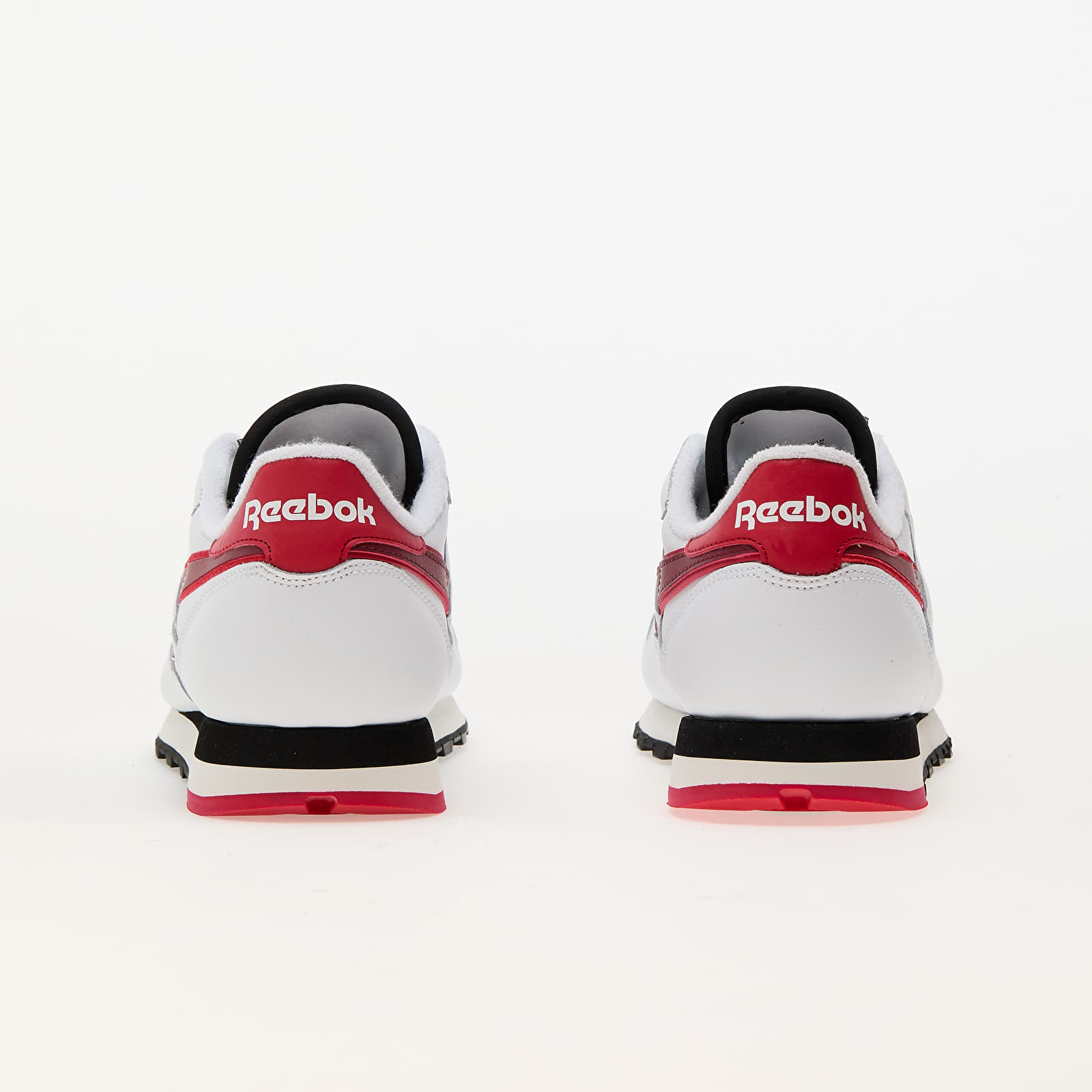 Buty męskie Reebok Classic Leather White/ Vector Red/ Black