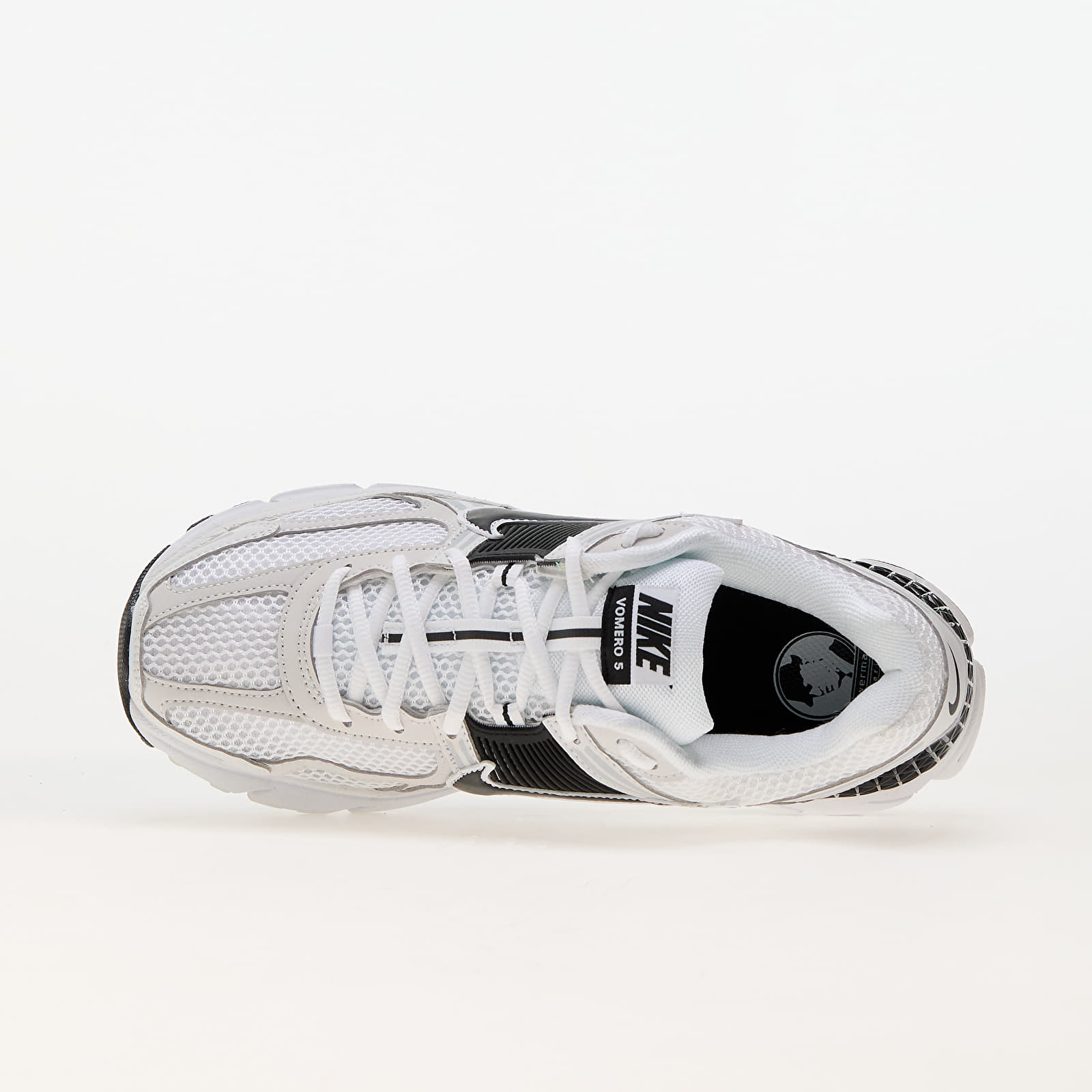 Meeste tossud ja kingad Nike Zoom Vomero 5 White/ Black-Platinum Tint-Mtlc Platinum