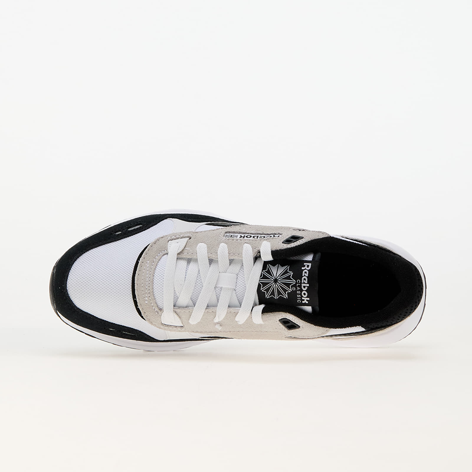 Reebok shoes black white shop