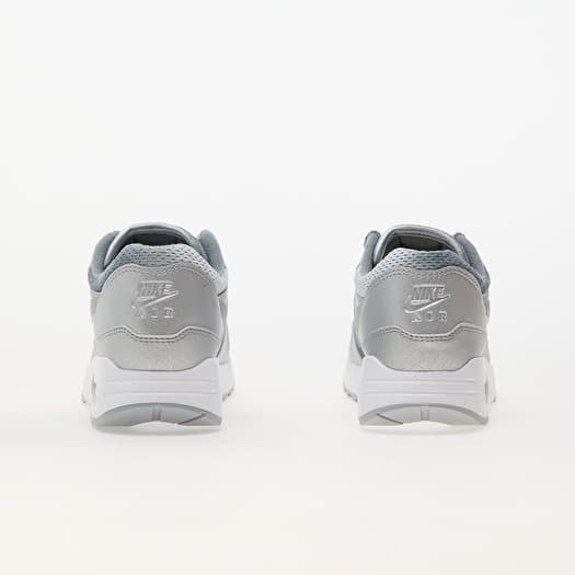 Air max 1 silver top