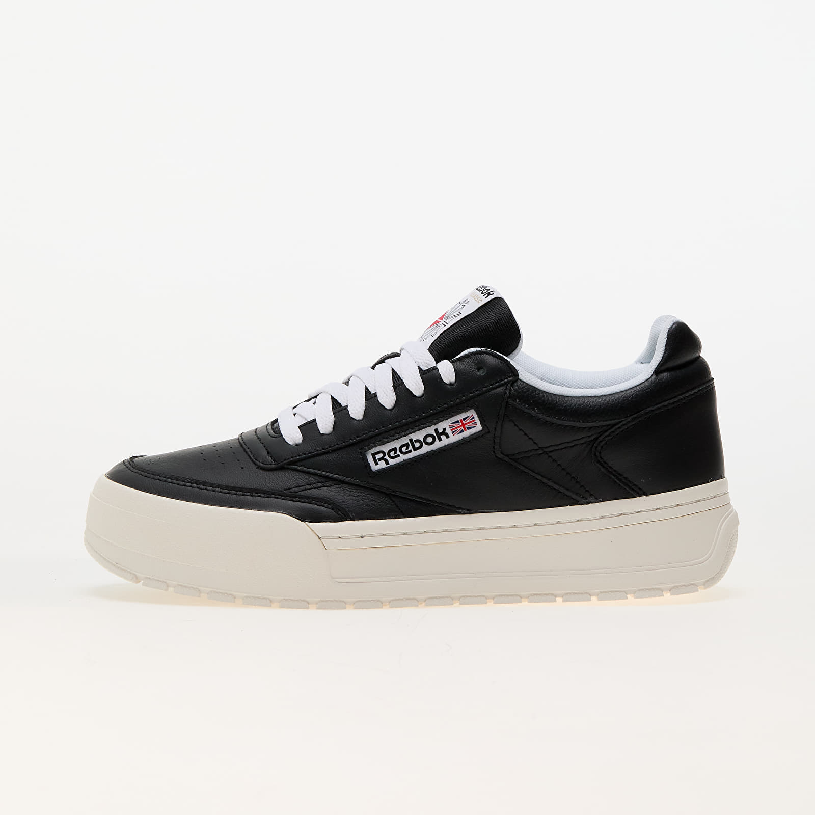 Men's sneakers and shoes Reebok Club C Megacourt Black/ Chalk/ White