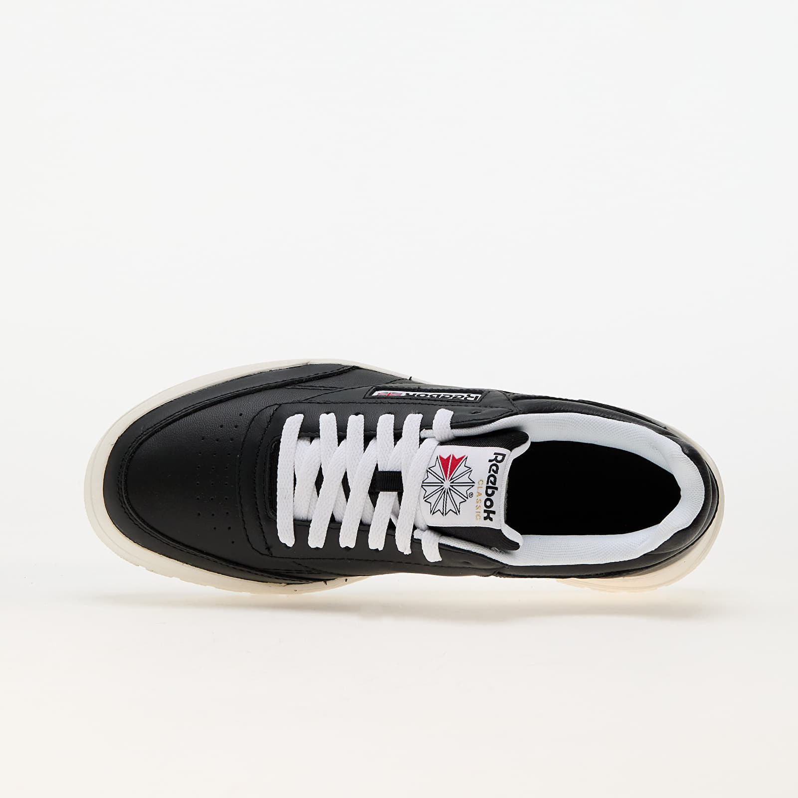 Men's sneakers and shoes Reebok Club C Megacourt Black/ Chalk/ White