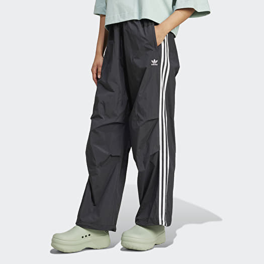 adidas 3 Stripes Parachute Pants Black