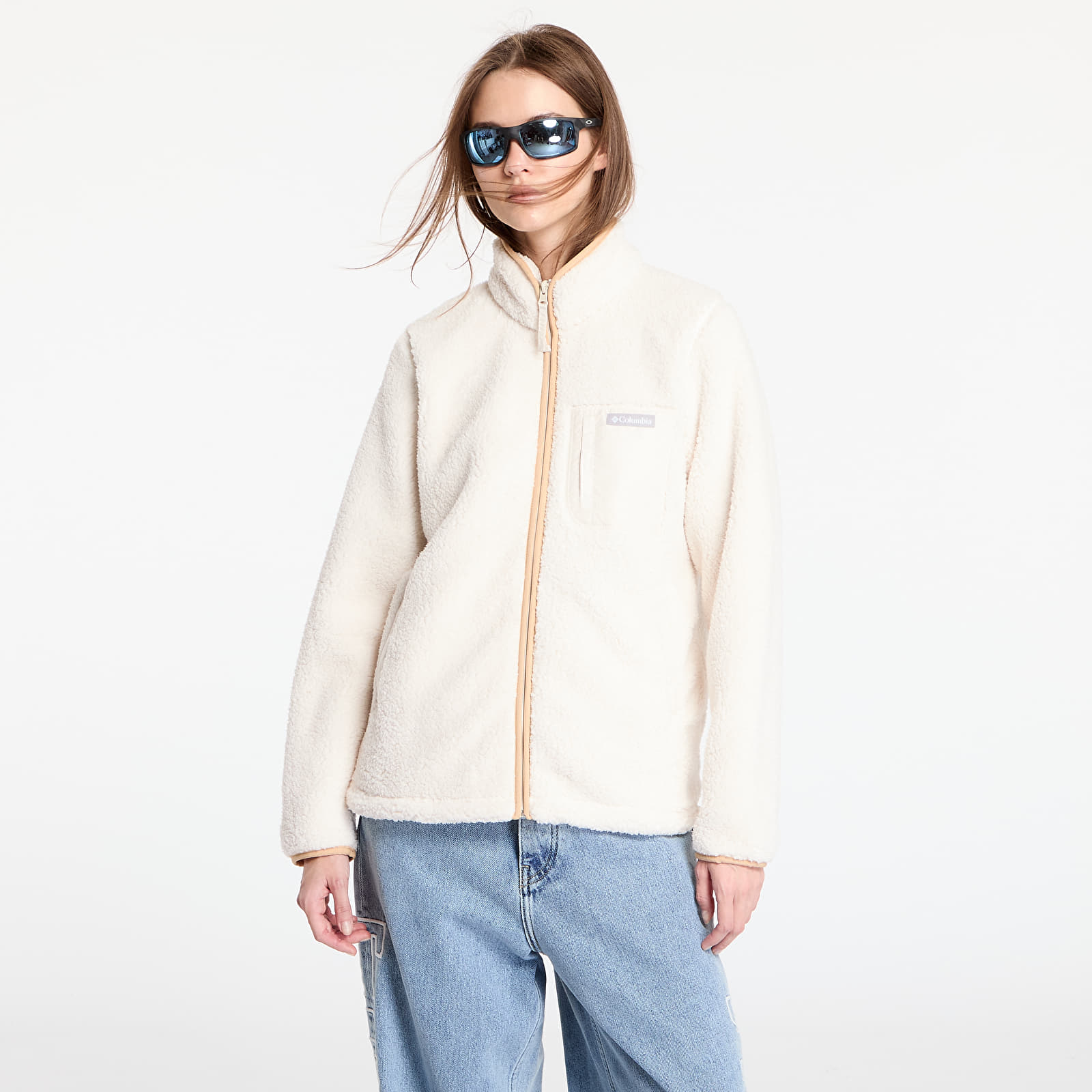 Gensere for kvinner Columbia West Bend™ Full Zip II Chalk