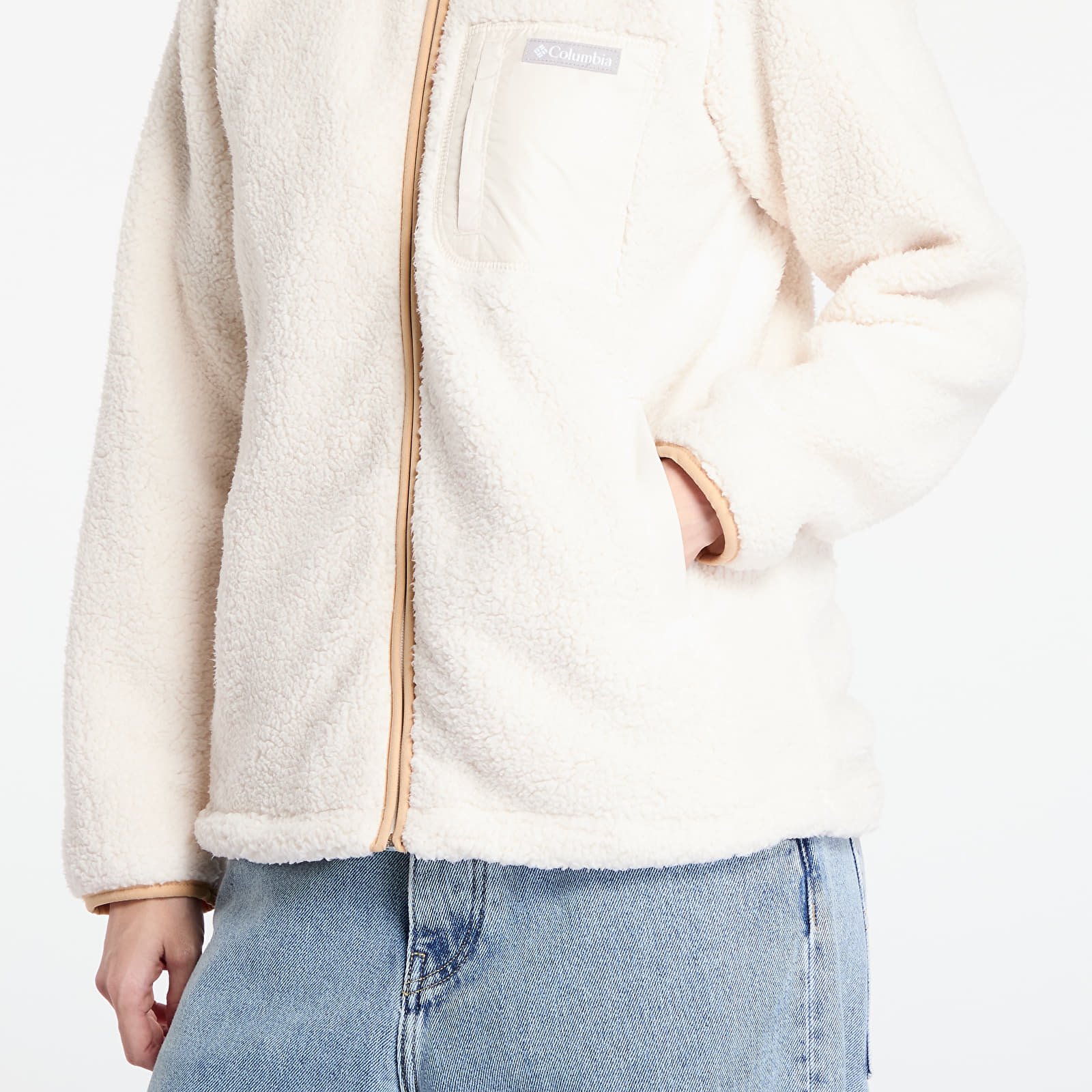 Gensere for kvinner Columbia West Bend™ Full Zip II Chalk