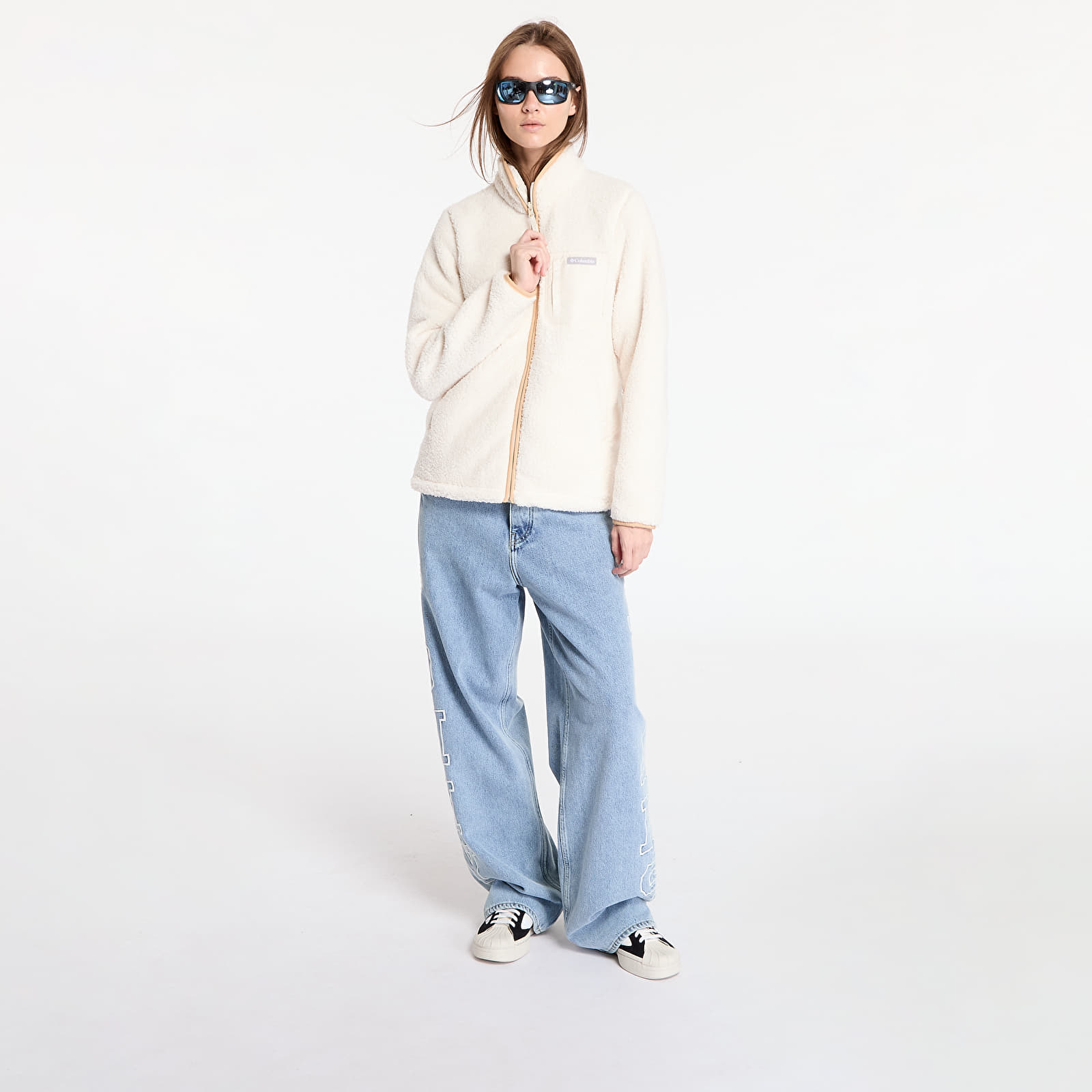Gensere for kvinner Columbia West Bend™ Full Zip II Chalk