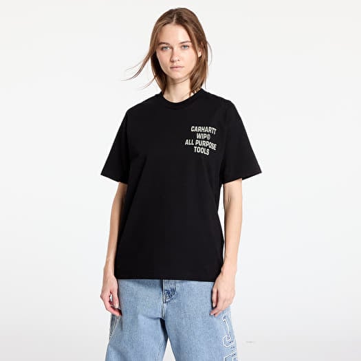 T-shirt Carhartt WIP S/S Cross Screw T-Shirt UNISEX Black