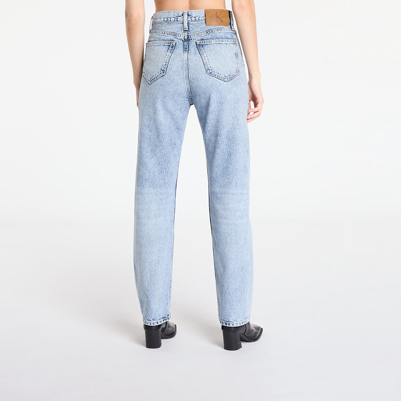 Women's jeans Calvin Klein Jeans High Rise Straight Jeans Denim Medium
