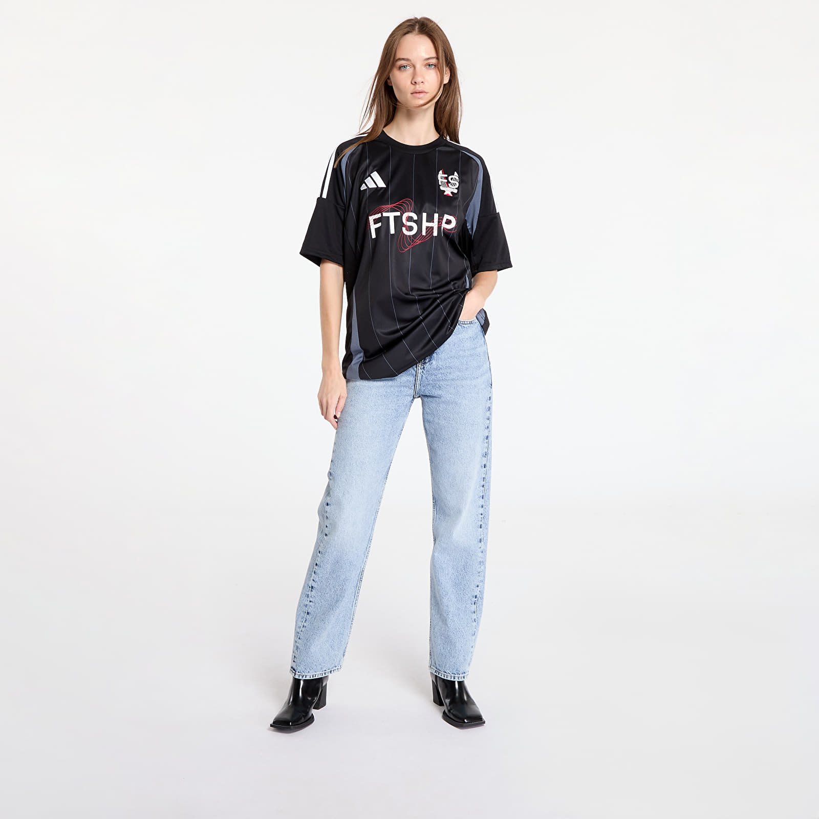 Women's jeans Calvin Klein Jeans High Rise Straight Jeans Denim Medium
