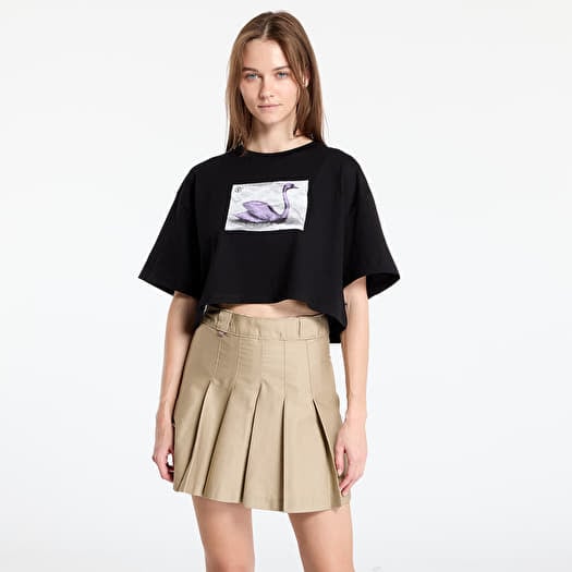 T-shirt Vans Swan SS Relax Crop Black