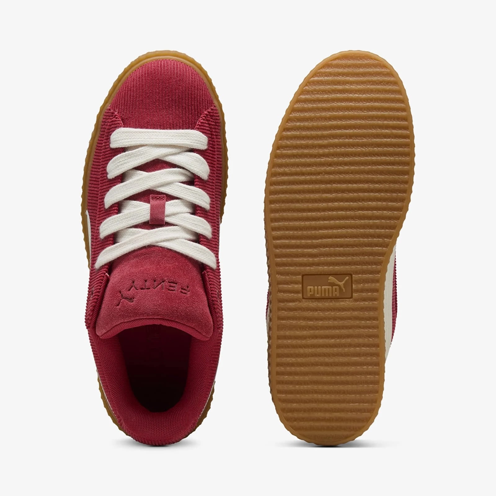 Scarpe uomo Puma x Fenty Creeper Phatty Club Red-Warm White-Gum