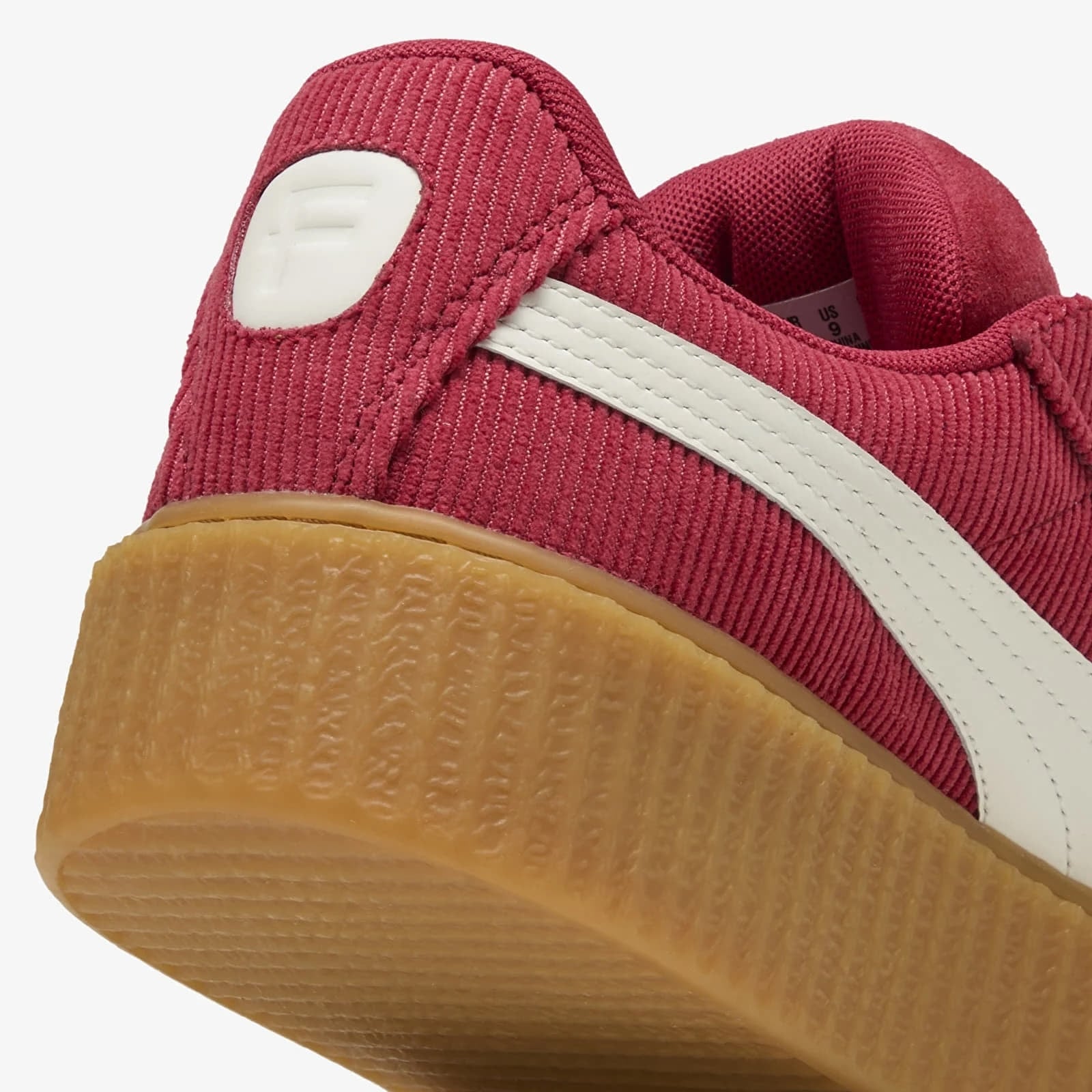 Scarpe uomo Puma x Fenty Creeper Phatty Club Red-Warm White-Gum
