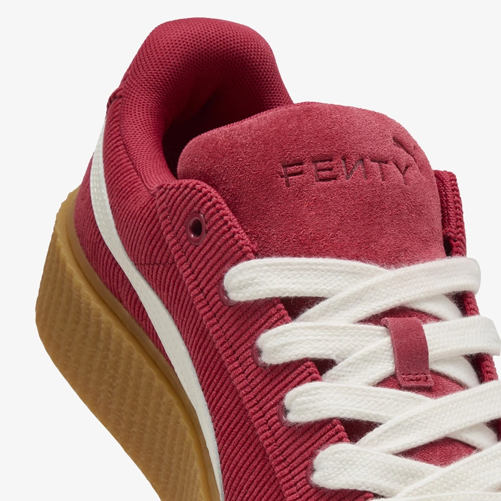 Scarpe uomo Puma x Fenty Creeper Phatty Club Red-Warm White-Gum