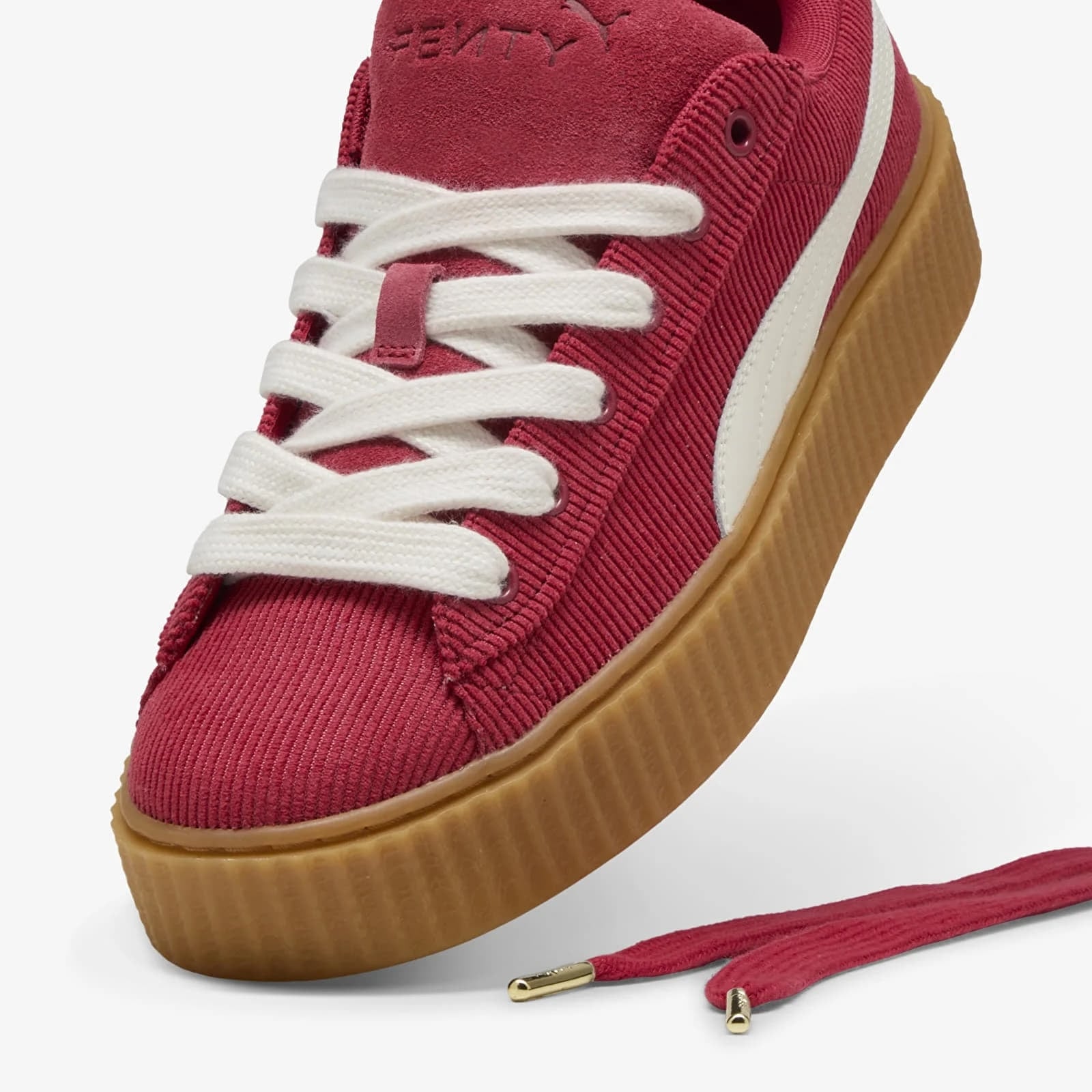 Scarpe uomo Puma x Fenty Creeper Phatty Club Red-Warm White-Gum