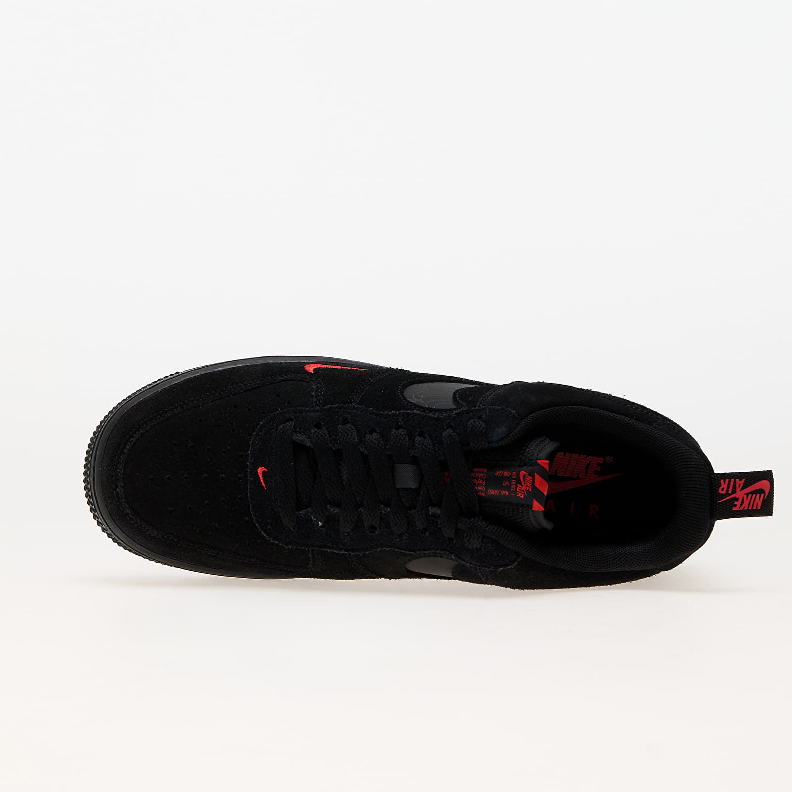 Sneakers och skor för män Nike Air Force 1 '07 LV8 Black/ Black-Lt Crimson