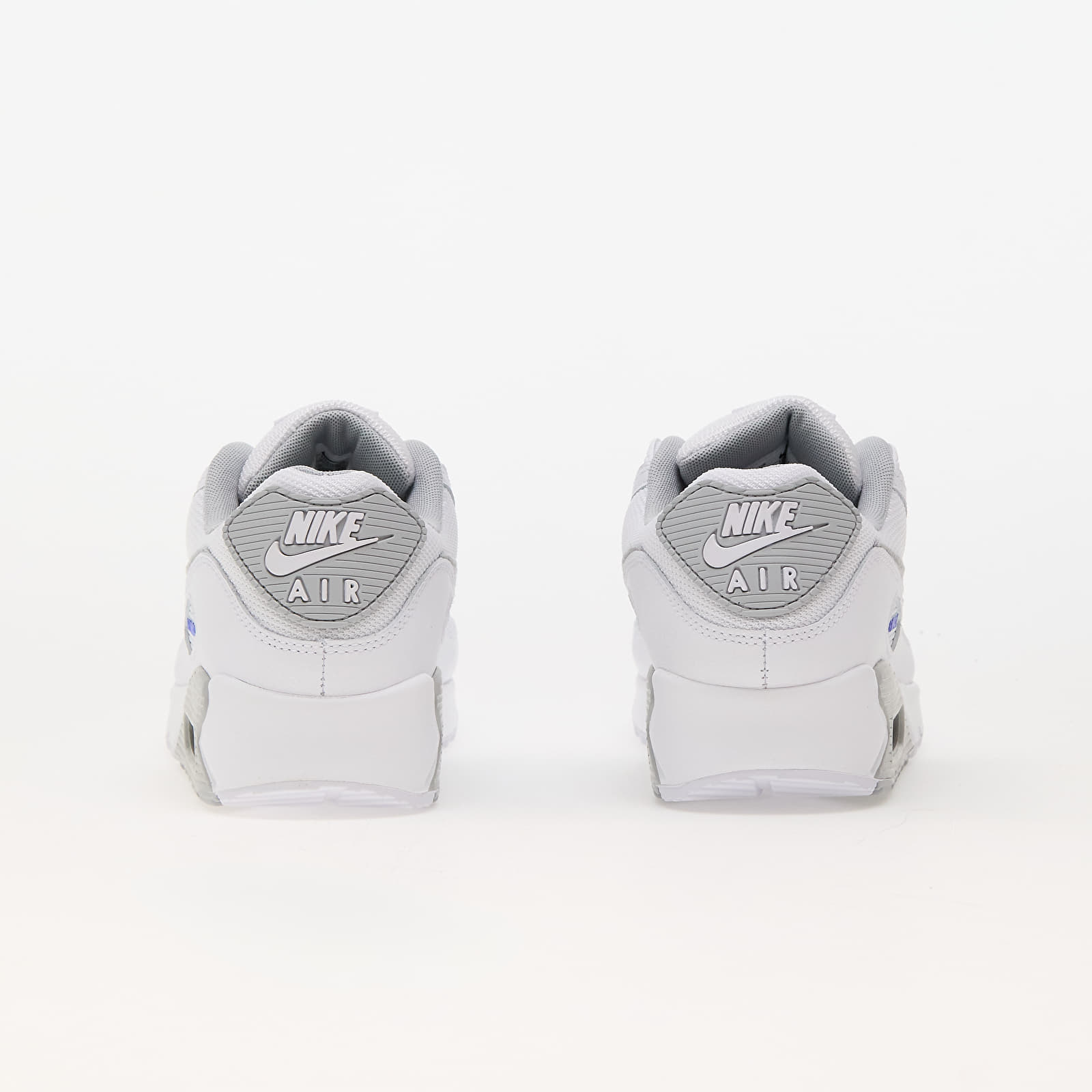 Férfi cipők Nike Air Max 90 White/ Lt Smoke Grey-Racer Blue