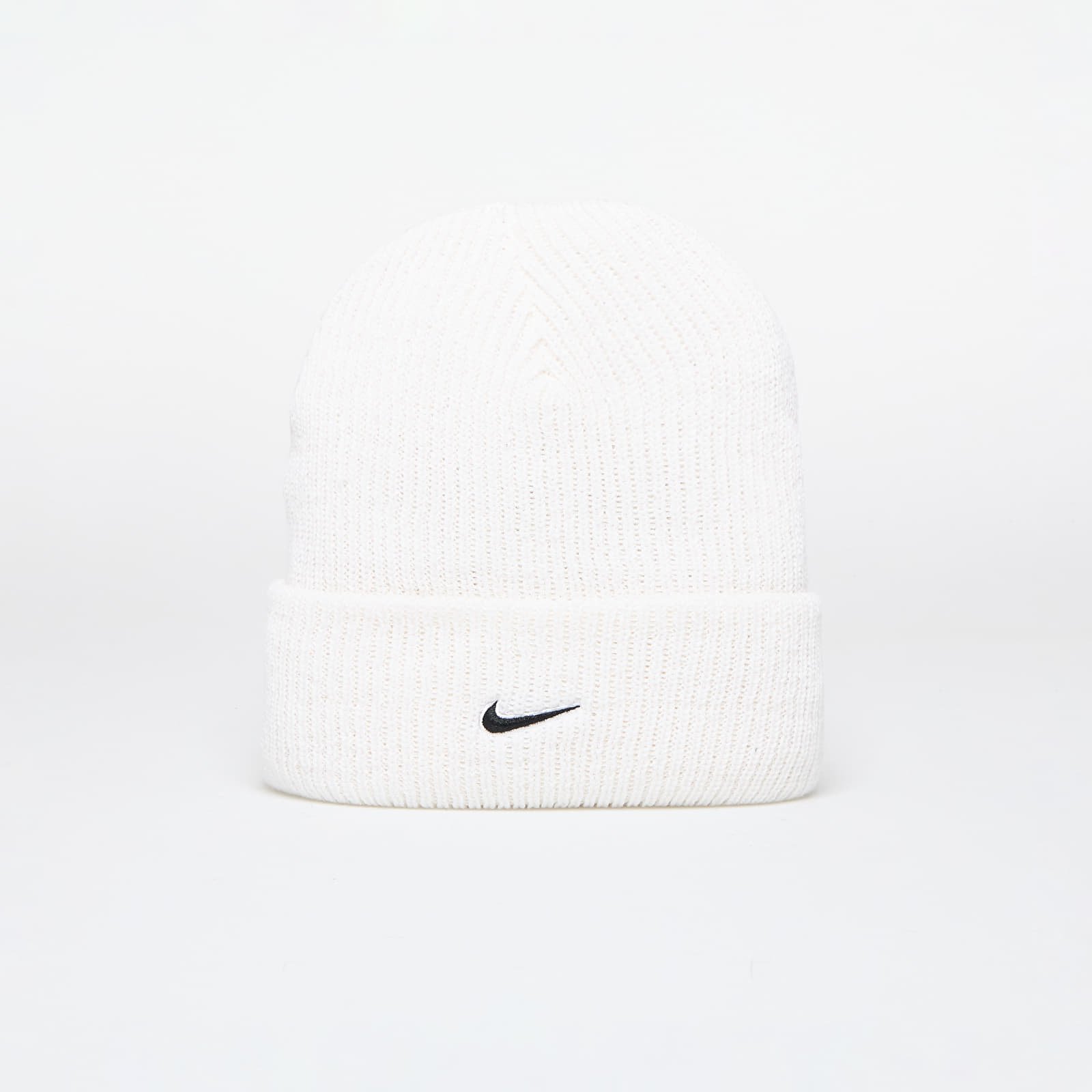 Czapki Nike Tall Cuff Swoosh Beanie Summit White/ Black