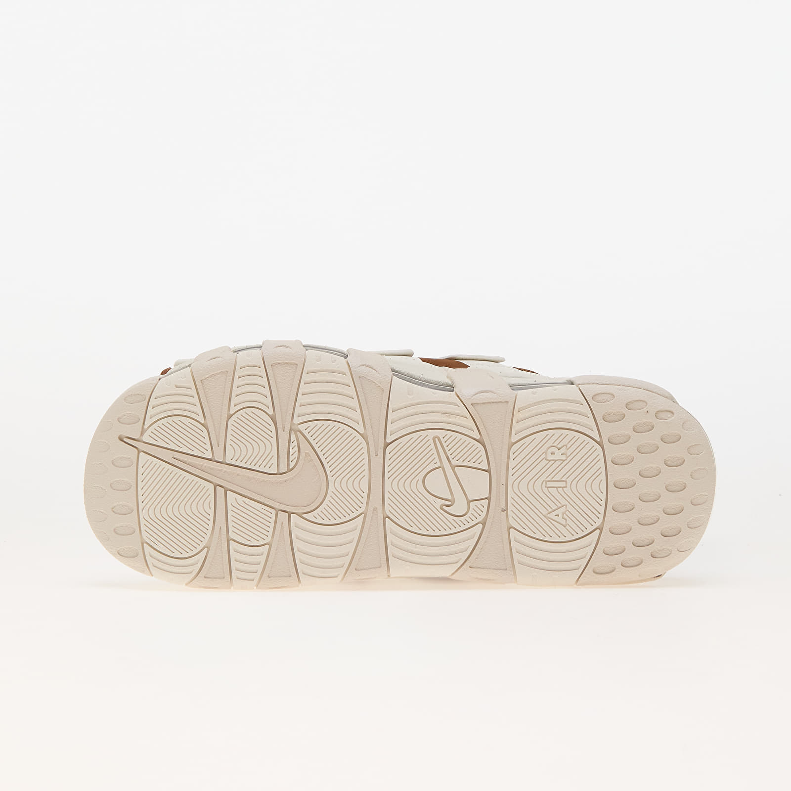 Schoenen Nike Air More Uptempo Slide Light British Tan/ Light Orewood Brown/ Clear/ Sail
