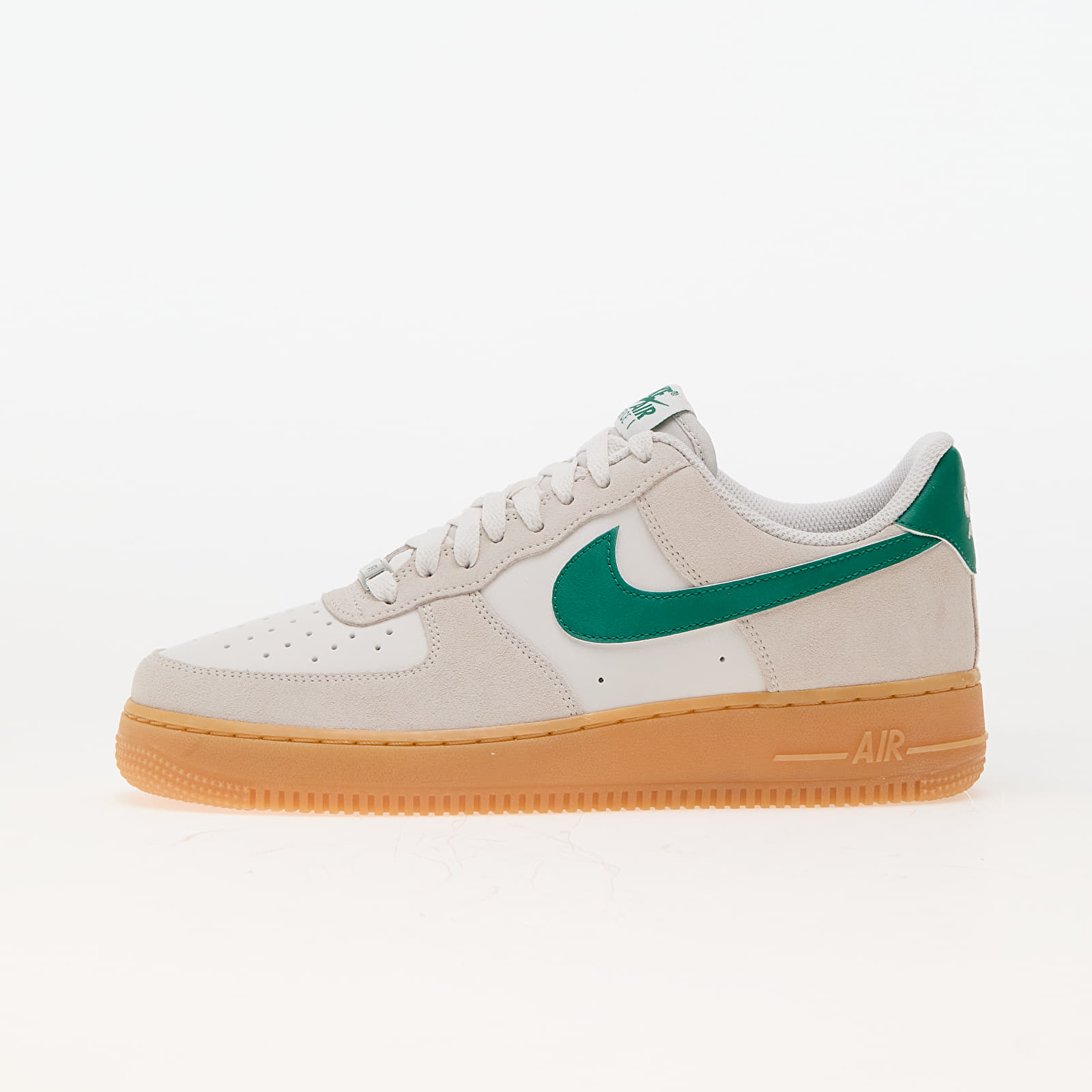 Chaussures Nike Air Force 1 07 Lv8 Phantom Malachite Gum Yellow Queens