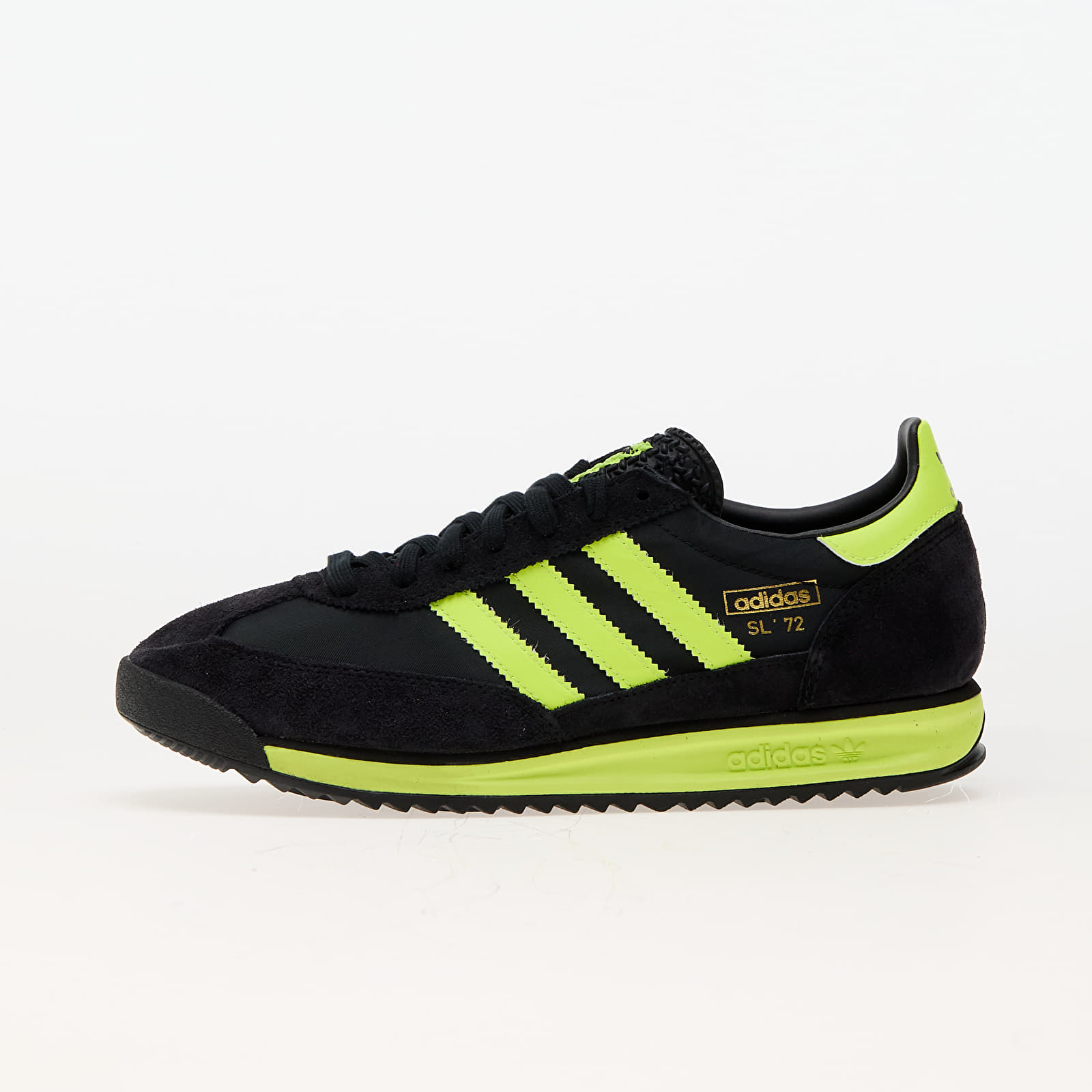 Shoes adidas SL 72 Rs Core Black Solyellow Gold Metallic Queens