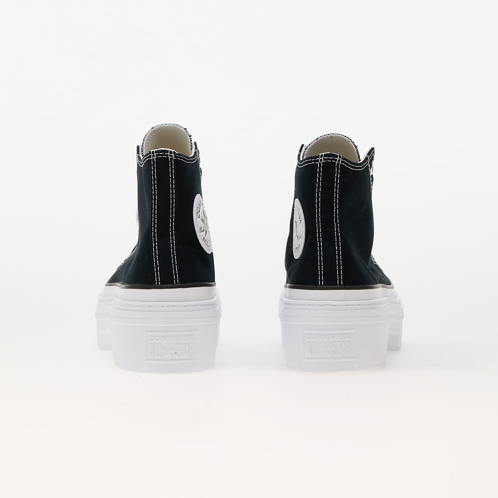 Kingad Converse Chuck Taylor All Star Lugged Heel Platform Black/ White/ Egret