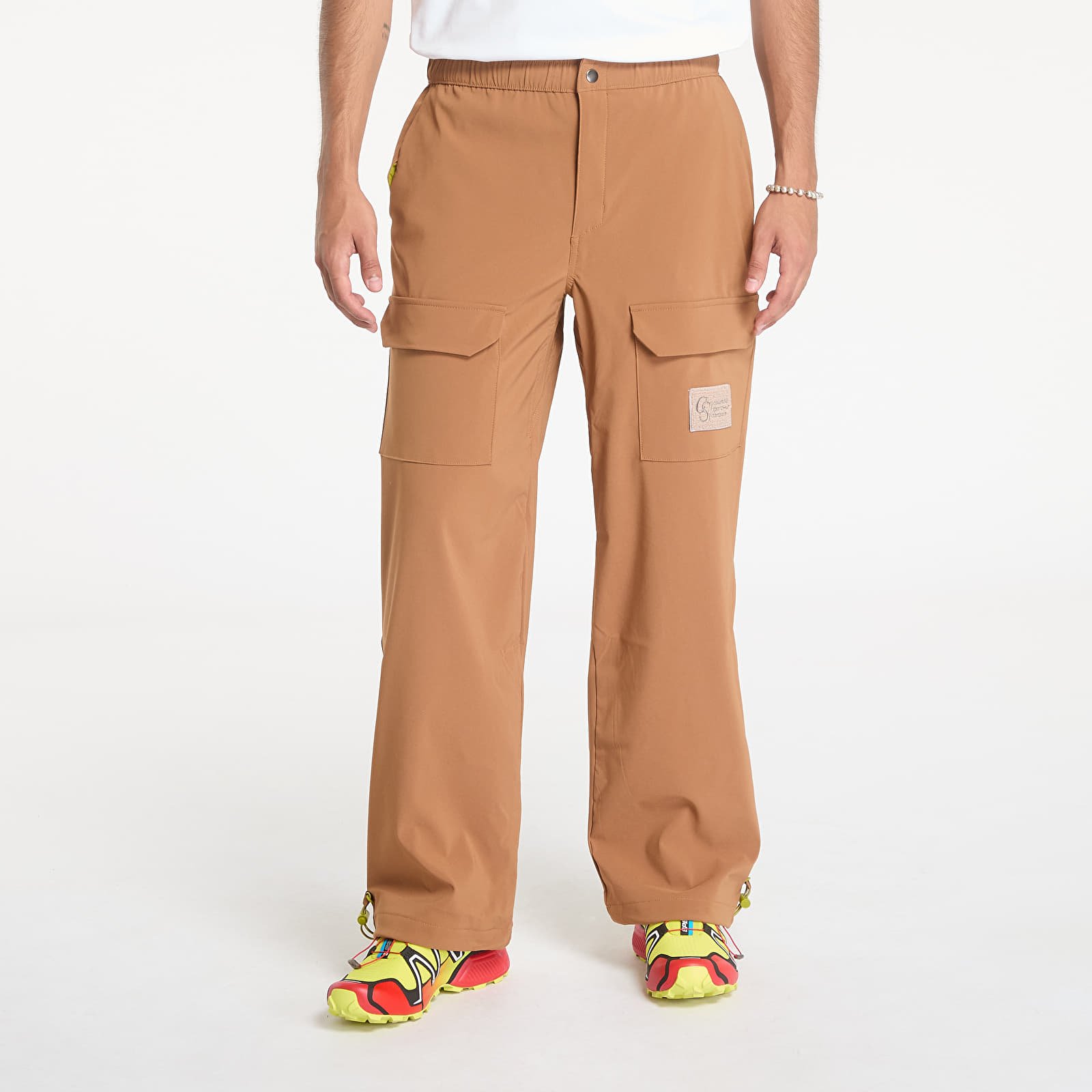 Men's trousers Columbia Wallowa™ Softshell Pant Camel Brown