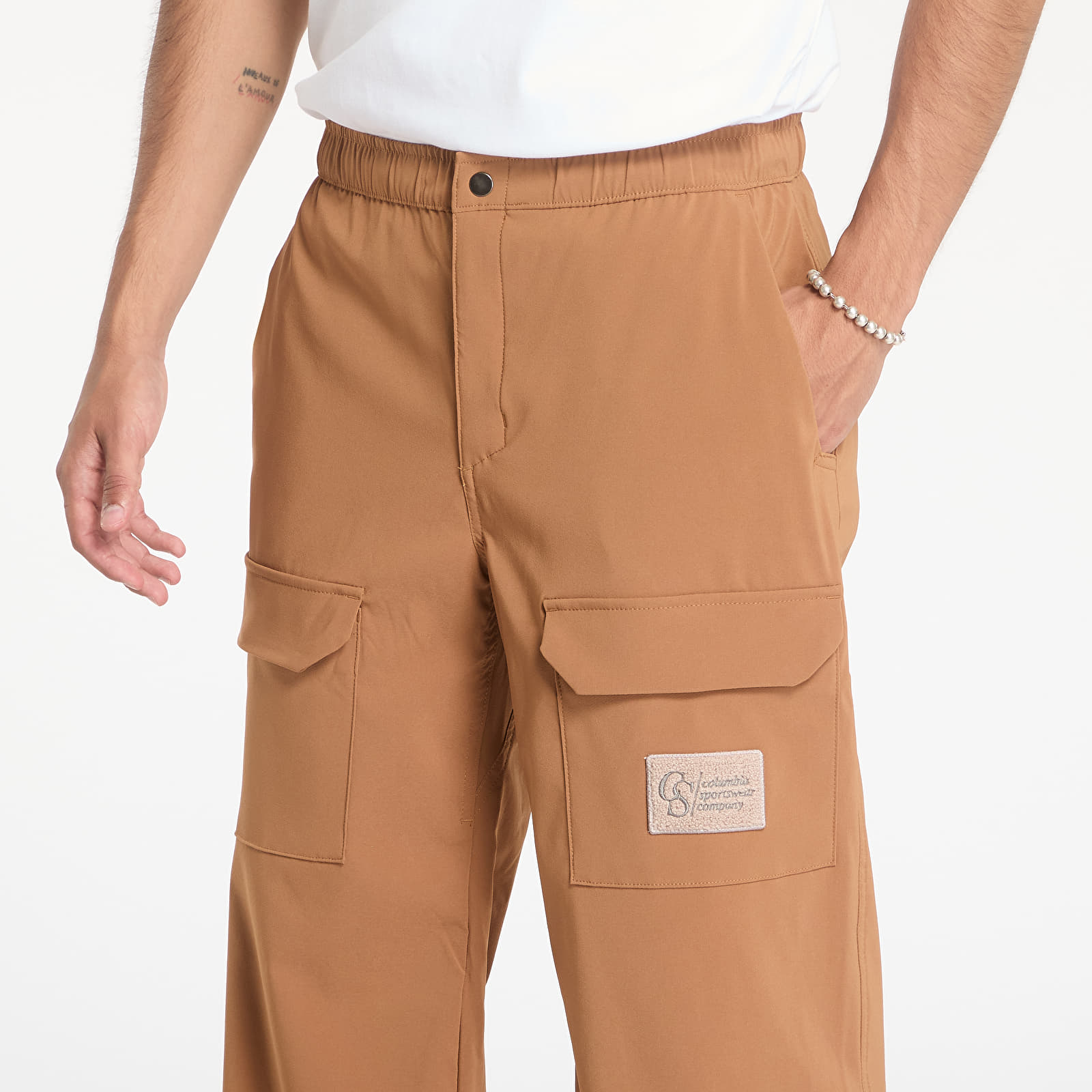 Men's trousers Columbia Wallowa™ Softshell Pant Camel Brown