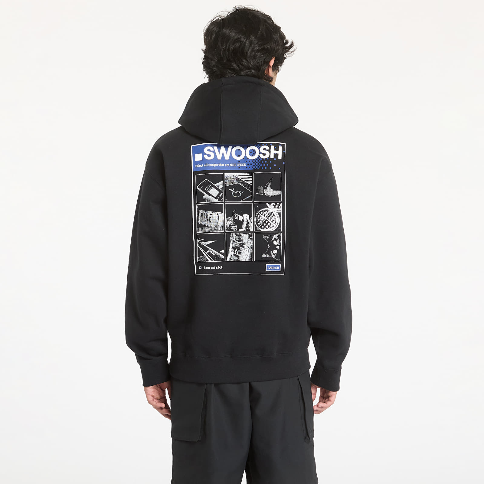 Miesten collegepaidat Nike Men's Hoodie UNISEX Black