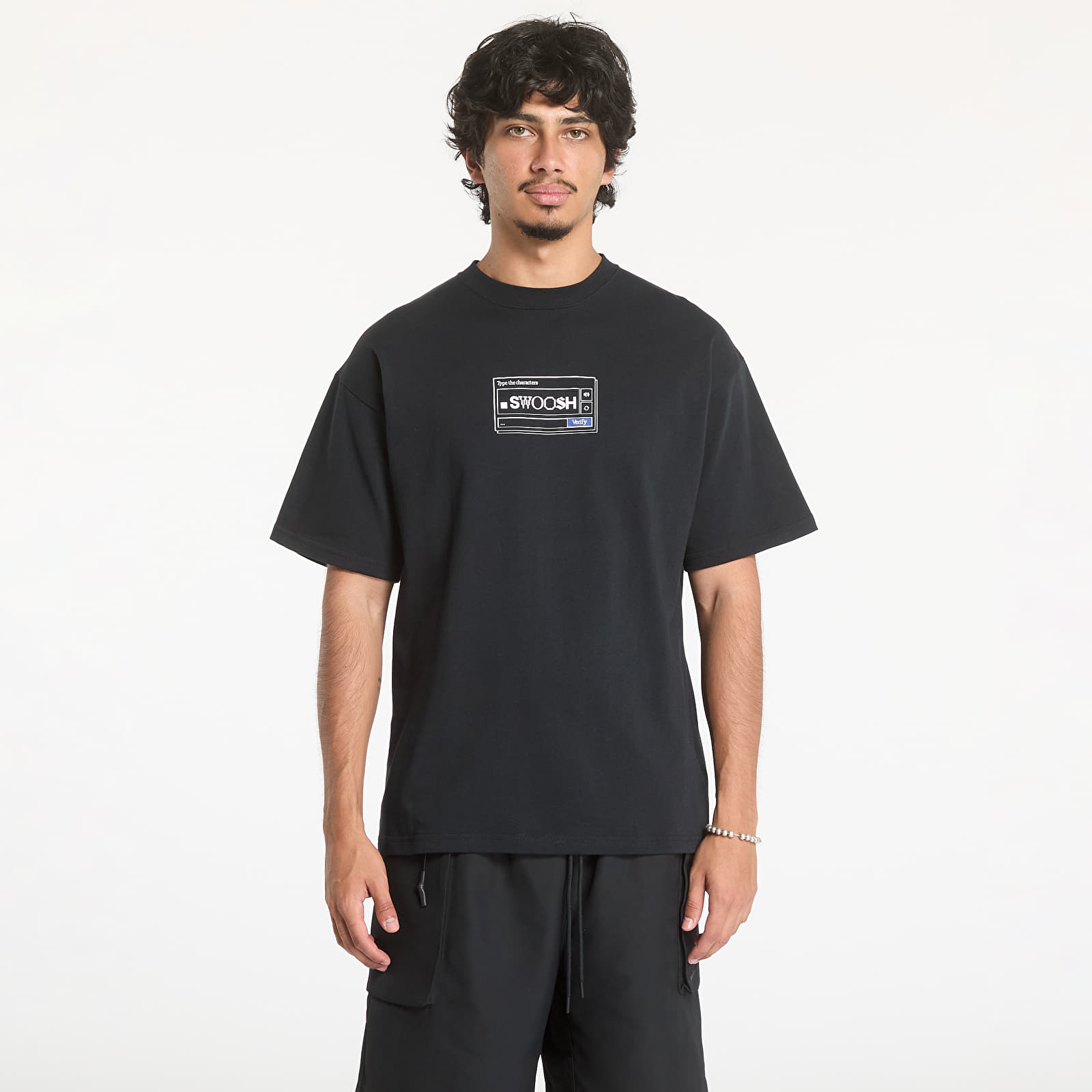 T-Shirts Männer Nike Men's T-Shirt UNISEX Black