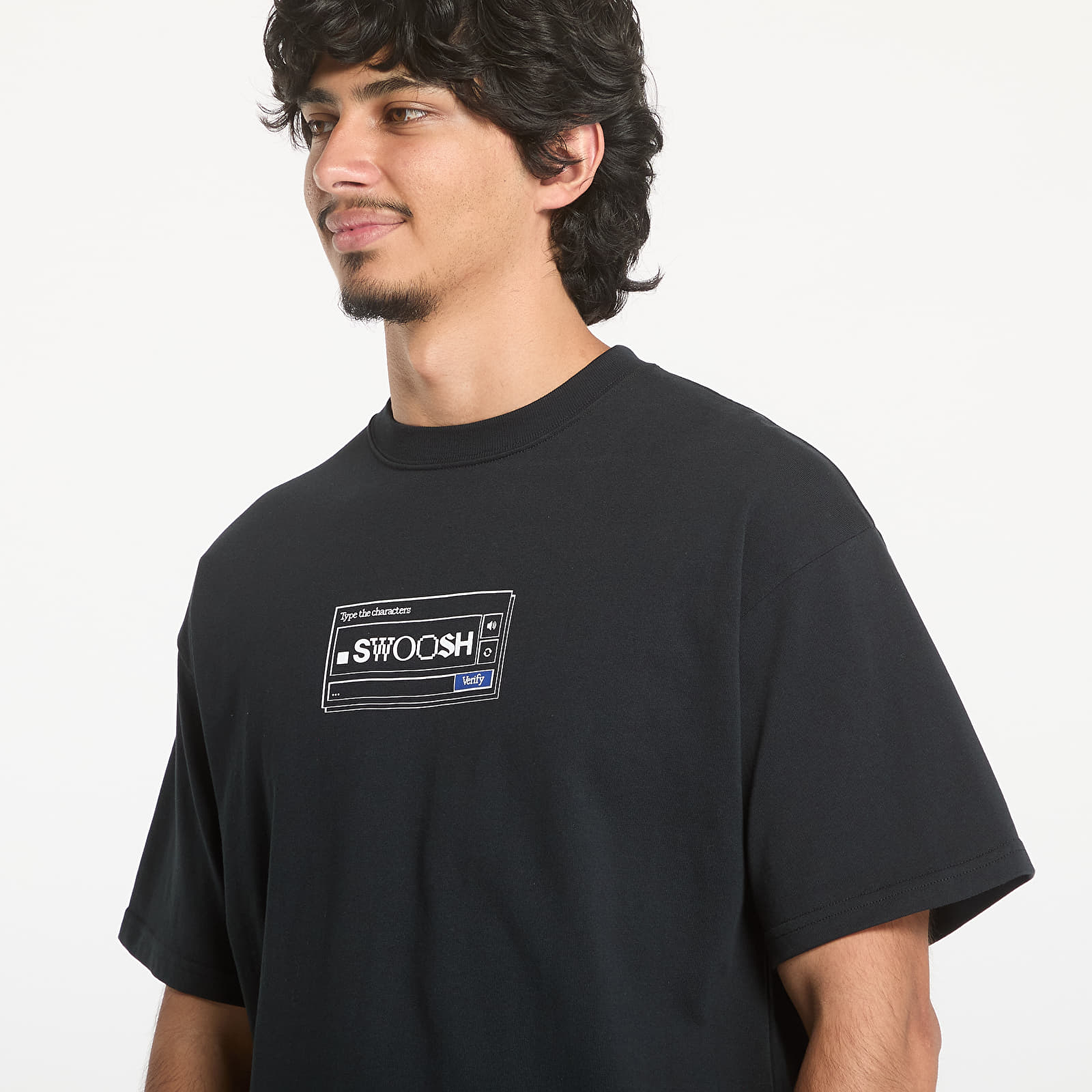 T-Shirts Männer Nike Men's T-Shirt UNISEX Black