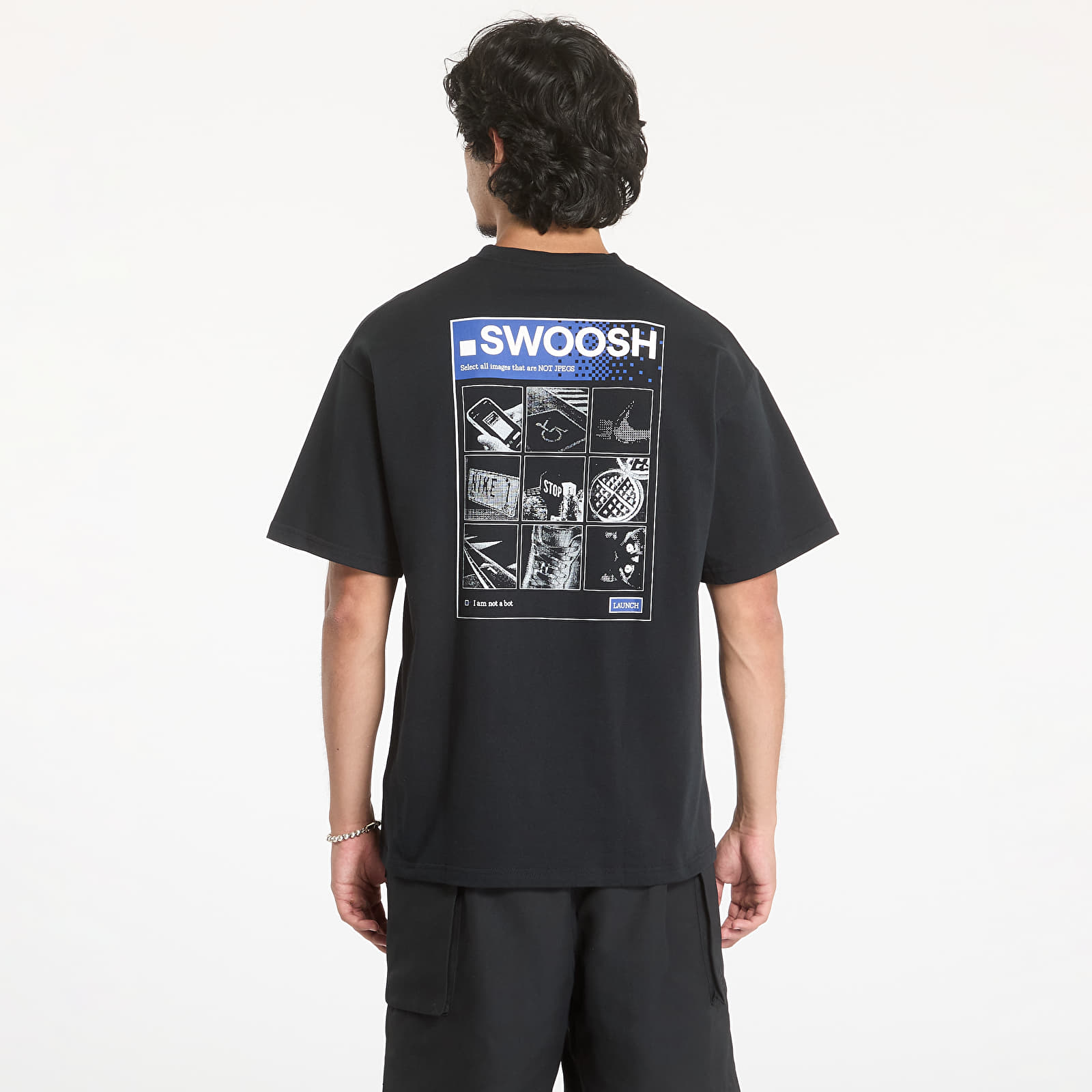 T-Shirts Männer Nike Men's T-Shirt UNISEX Black