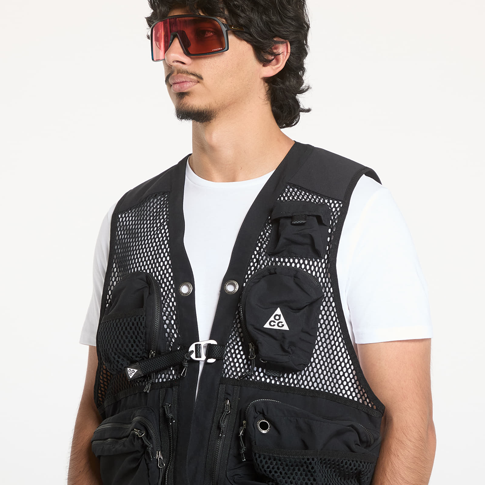 Kamizelki męskie Nike ACG Buttles Vest UNISEX Black/ Summit White/ Summit White