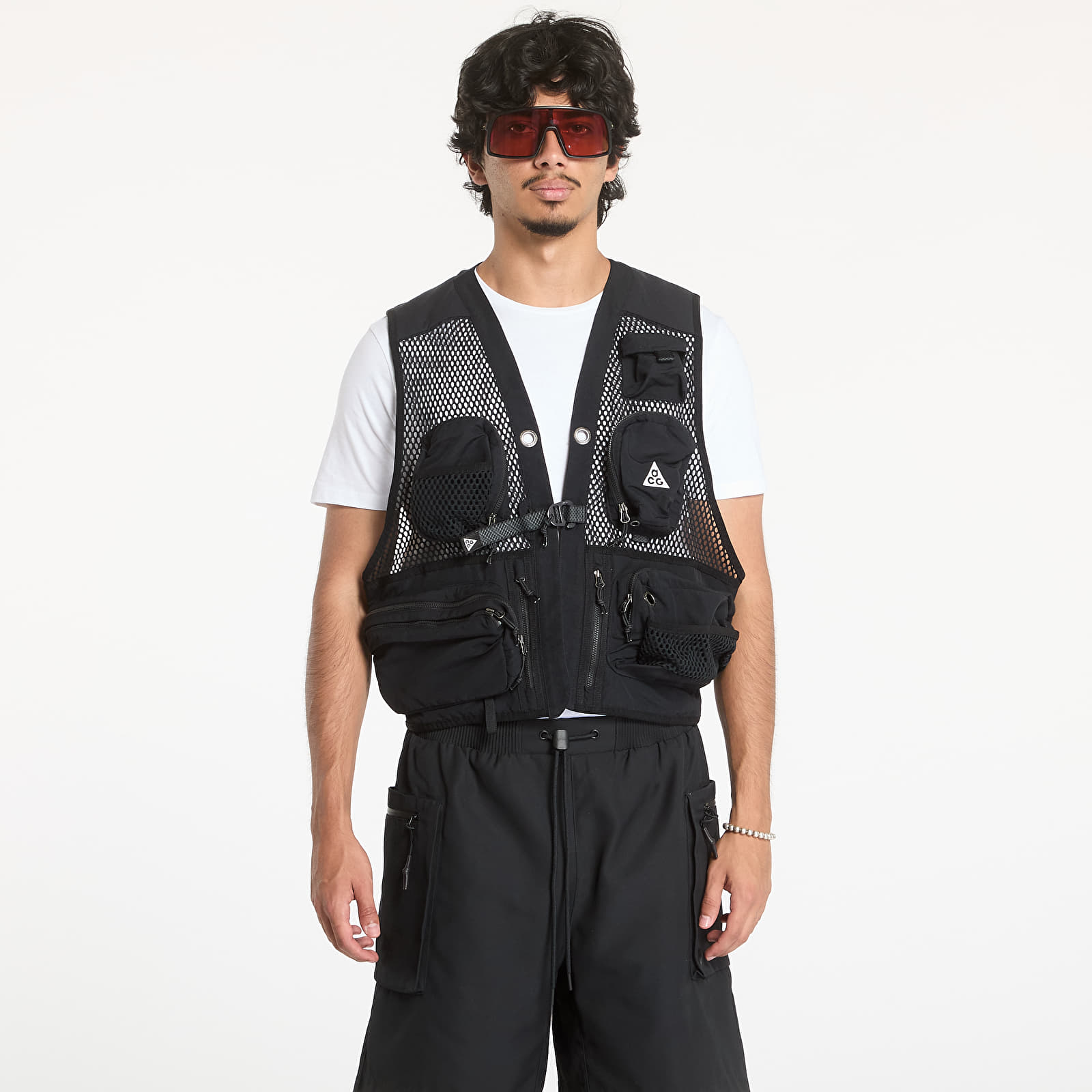 Kamizelki męskie Nike ACG Buttles Vest UNISEX Black/ Summit White/ Summit White