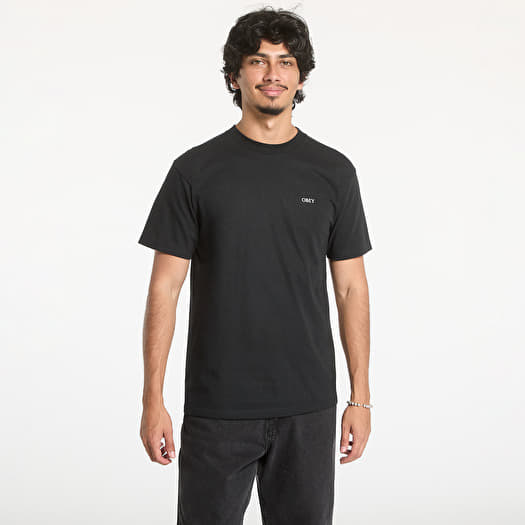 T-shirt OBEY Geometric Power Canvas Black