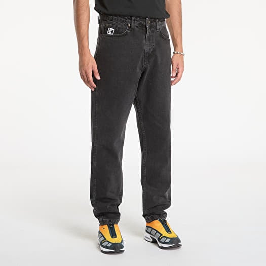 Karl Kani Small Signature Tapered Five Pocket Denim Vintage Black