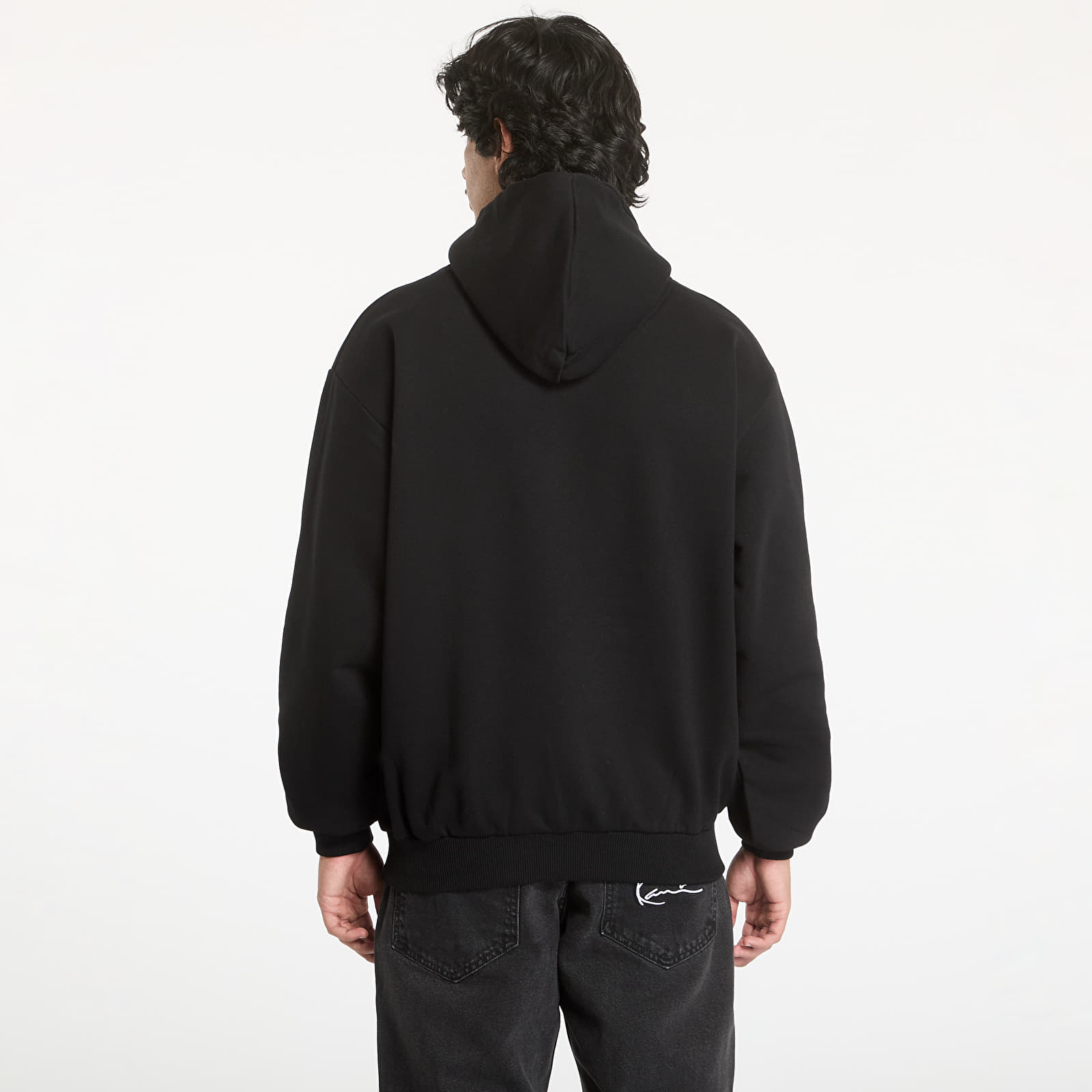 Bluzy Karl Kani Small Signature Essential OS Hoodie Black