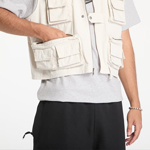ORIENS LIGHT WEAR TEAM UTILITY VEST Lサイズ Vests Nike Life Men's Utility Vest Light Orewood Brown/Light