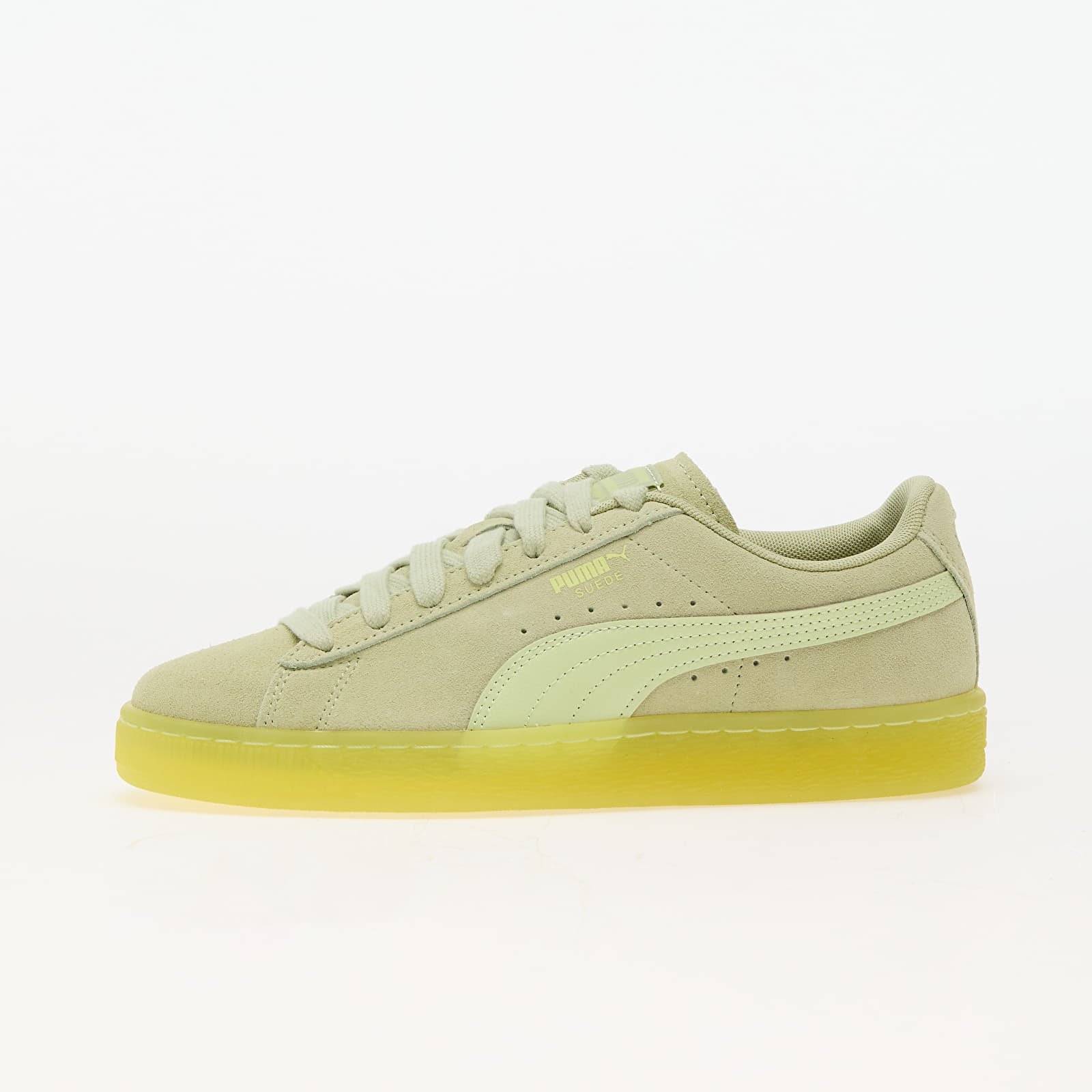 Women's sneakers and shoes Puma Suede Classic Translucent Wns Green