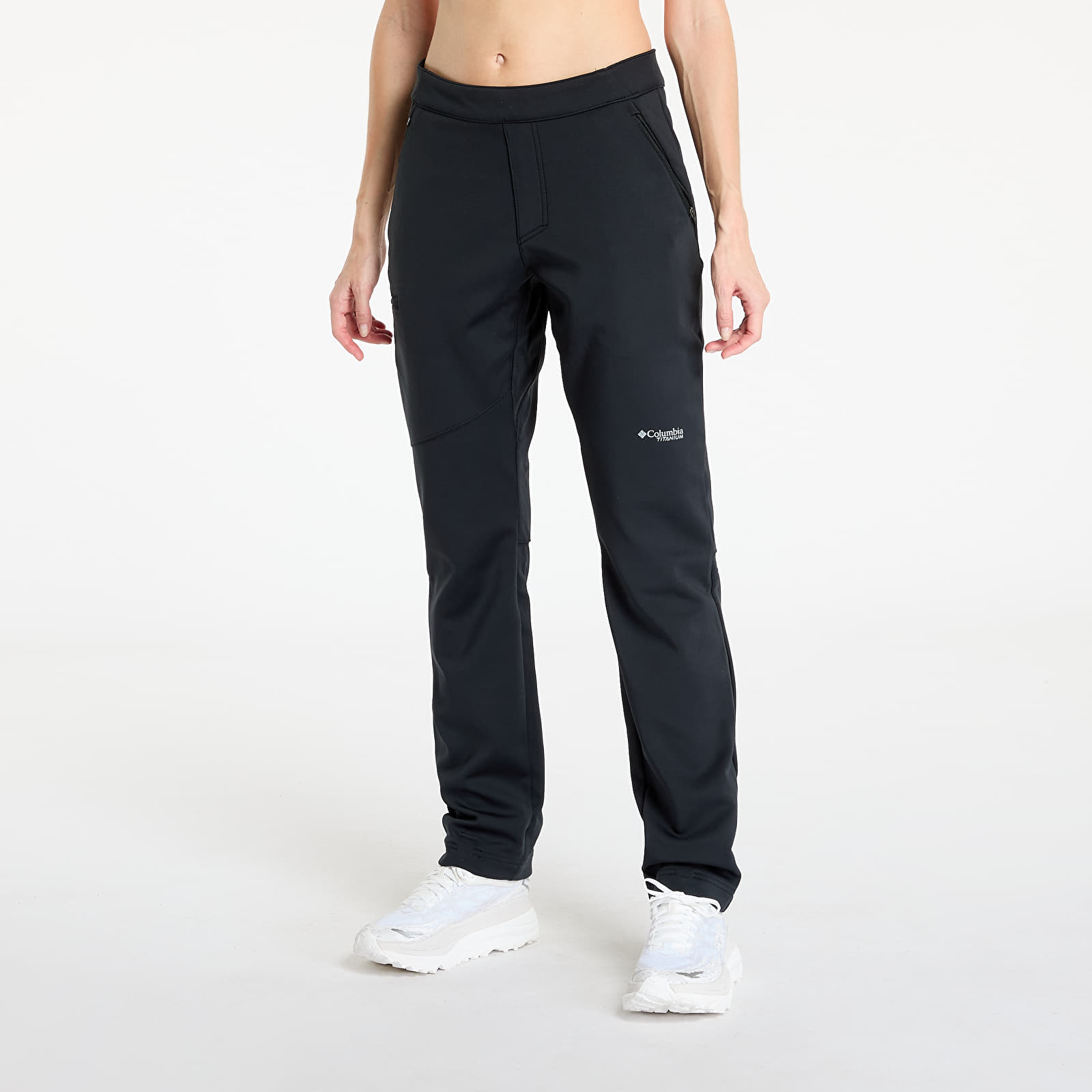 Women's Trousers Columbia Vast Canyon™ High-Rise Softshell Pants So-Black