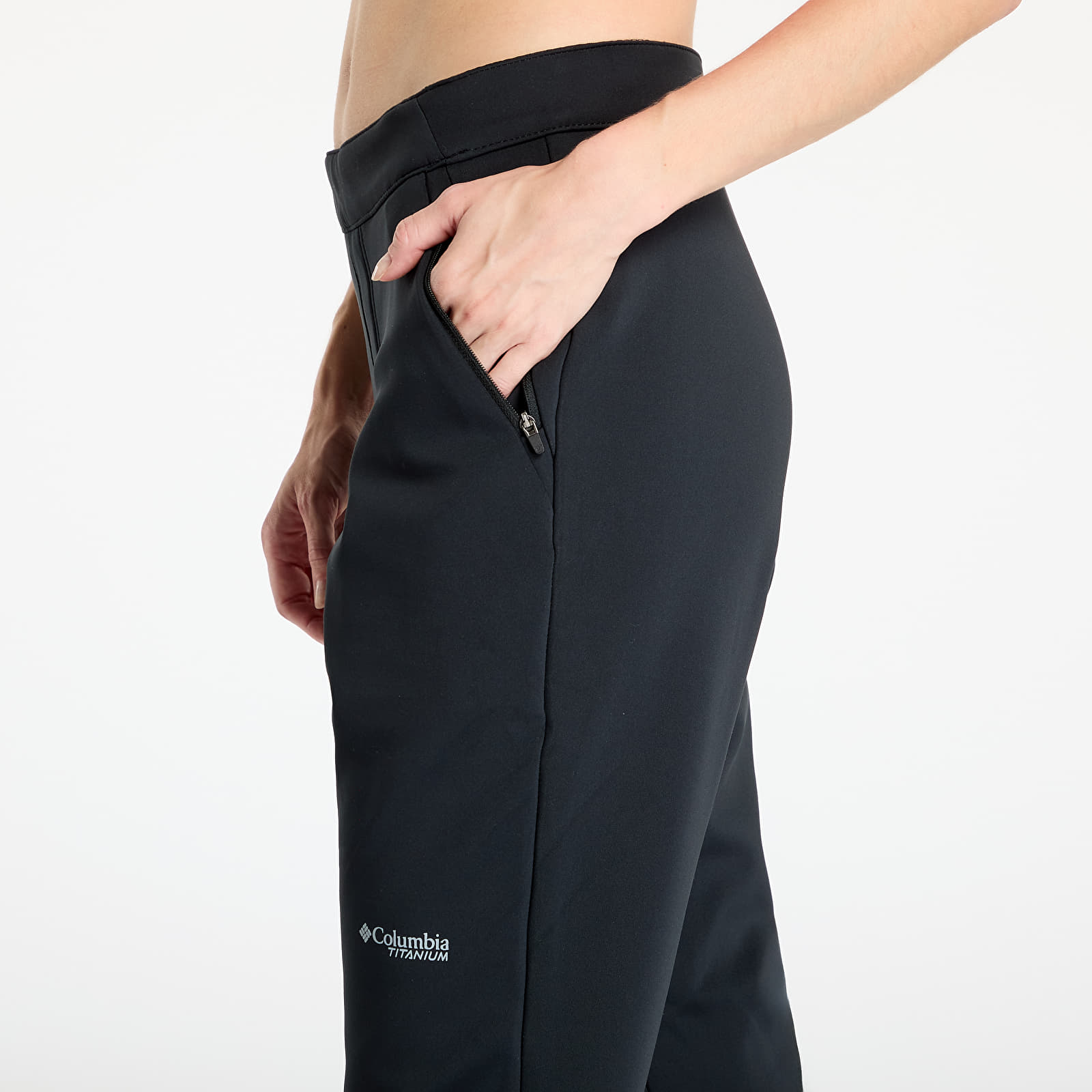 Women's Trousers Columbia Vast Canyon™ High-Rise Softshell Pants So-Black