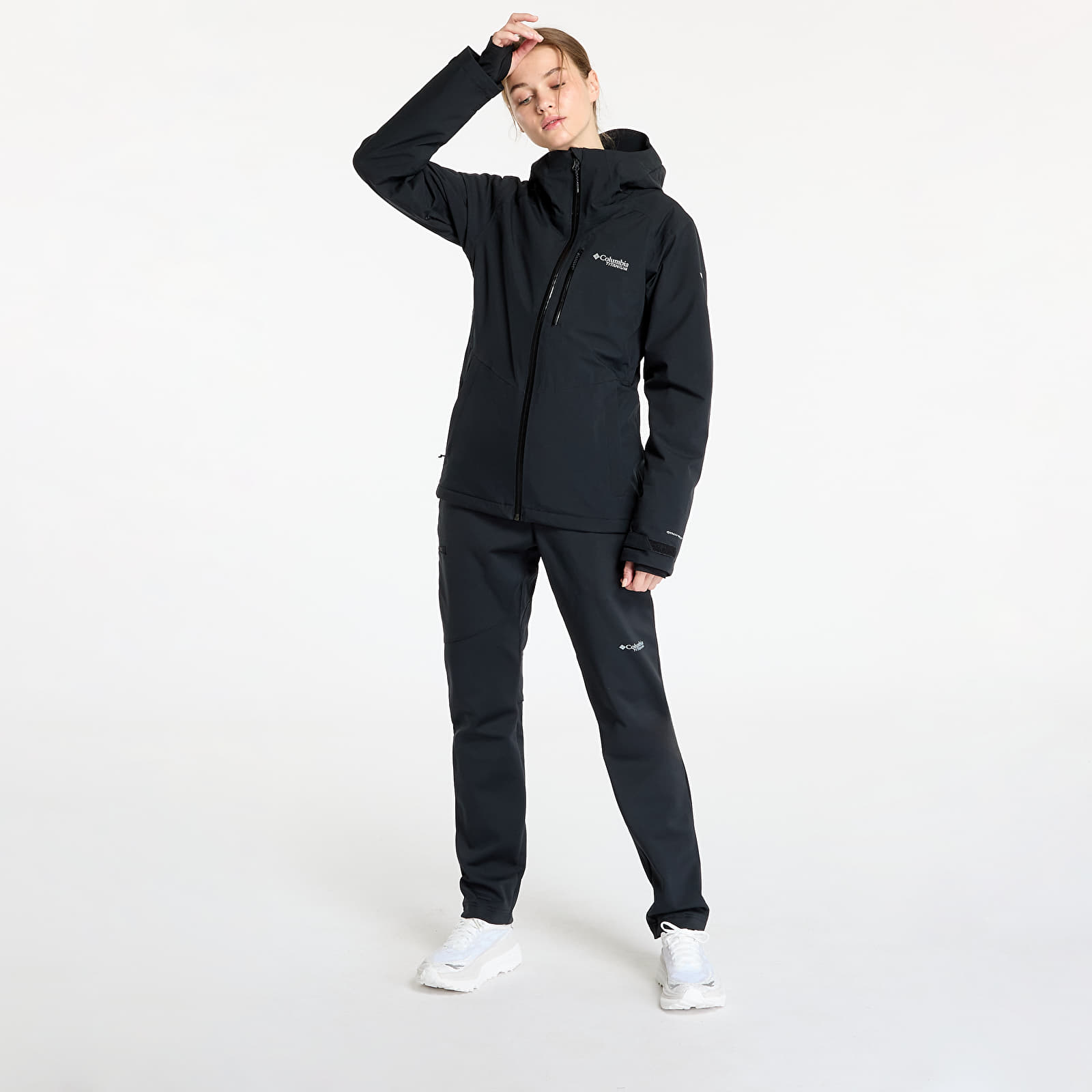 Women's Trousers Columbia Vast Canyon™ High-Rise Softshell Pants So-Black