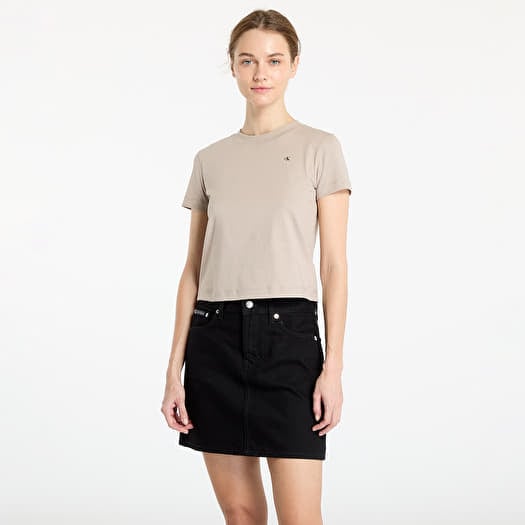 Calvin Klein Jeans Stamp Back Graphic Tee Gray