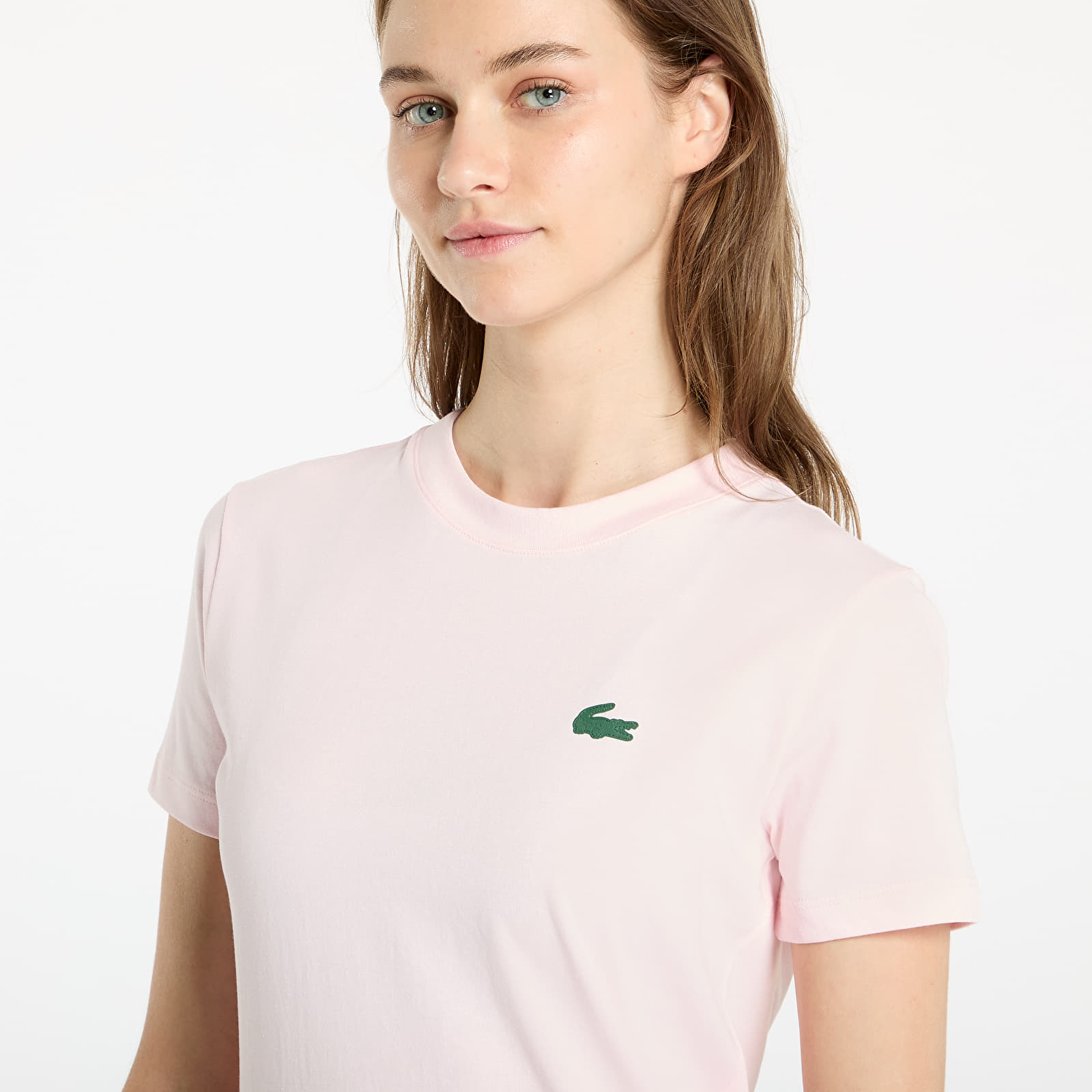 Majice LACOSTE Turtle Neck Tee-Shirt Flamingo