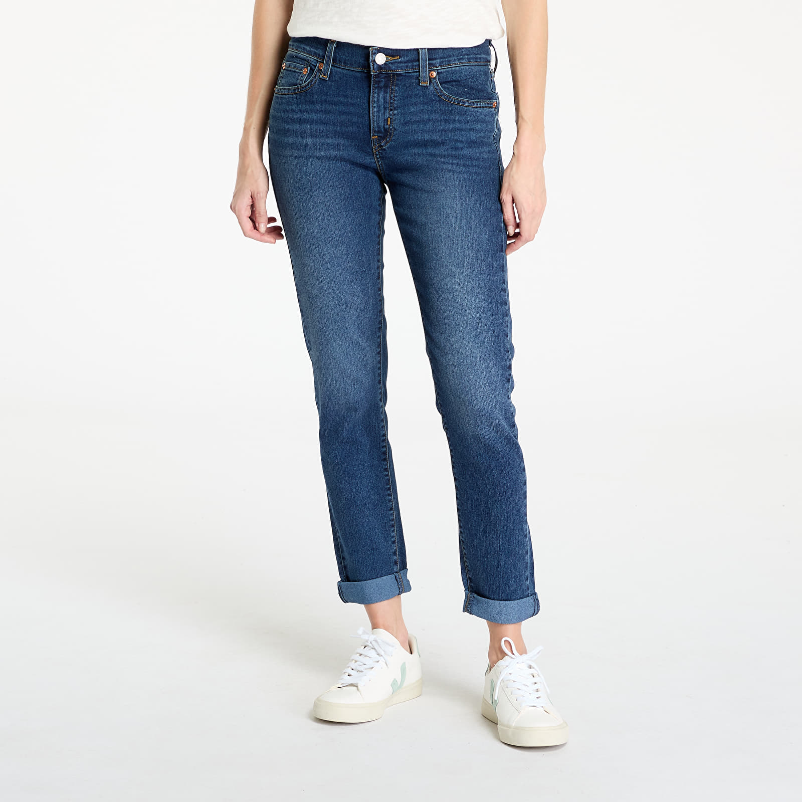Kavbojke in hlače Levi’s ® Women's Stellar Stretch Boyfriend Jeans Blue