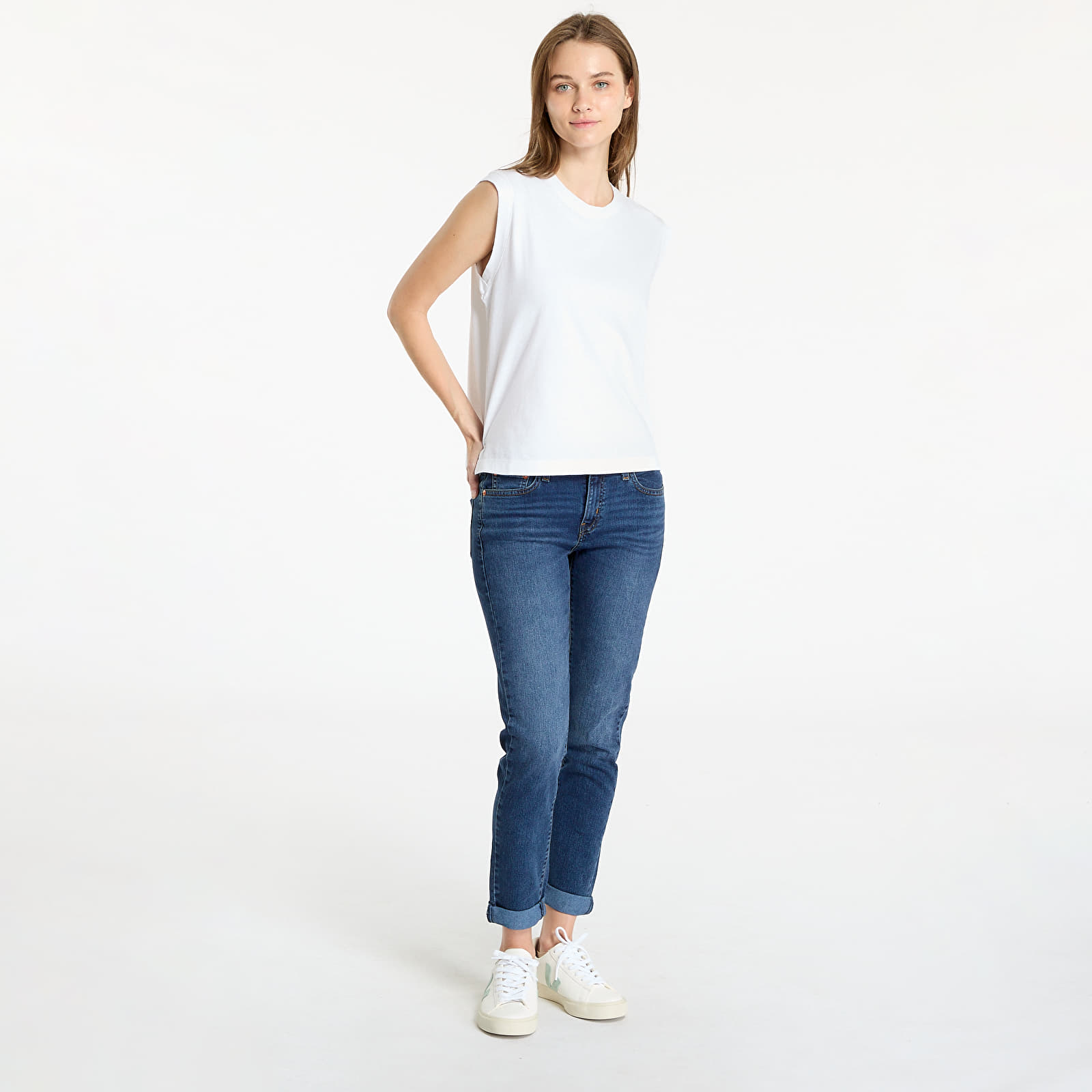 Majice Levi's® Boxy Tank Top White